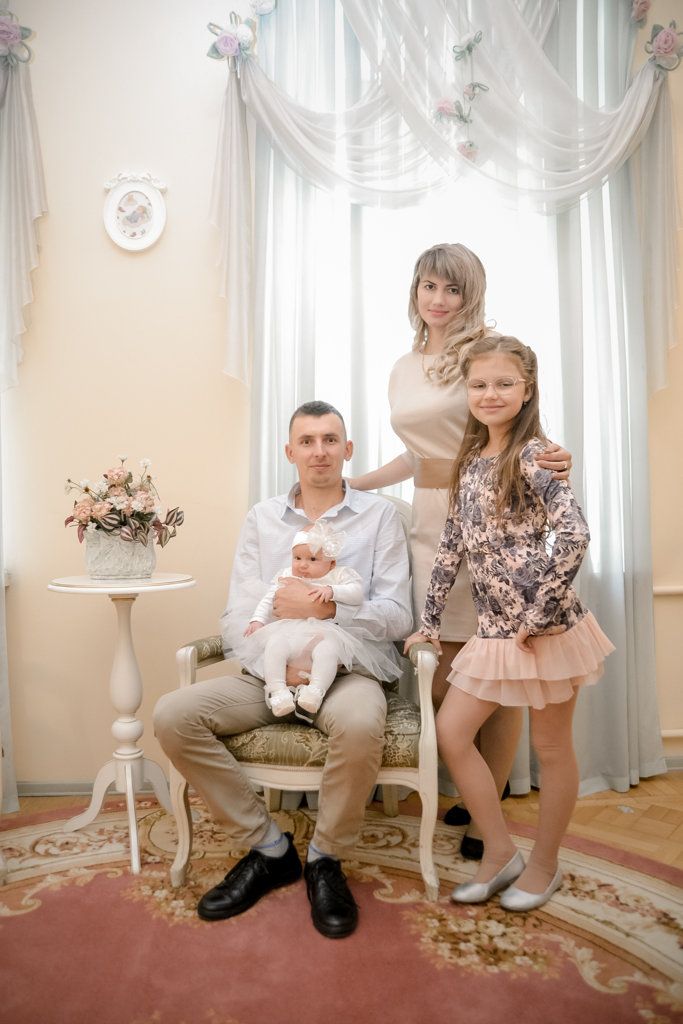 Торжественная регистрация рождения малышки Мирославы. LifeStyle фотограф Анна Воробьёва Санкт-Петербург