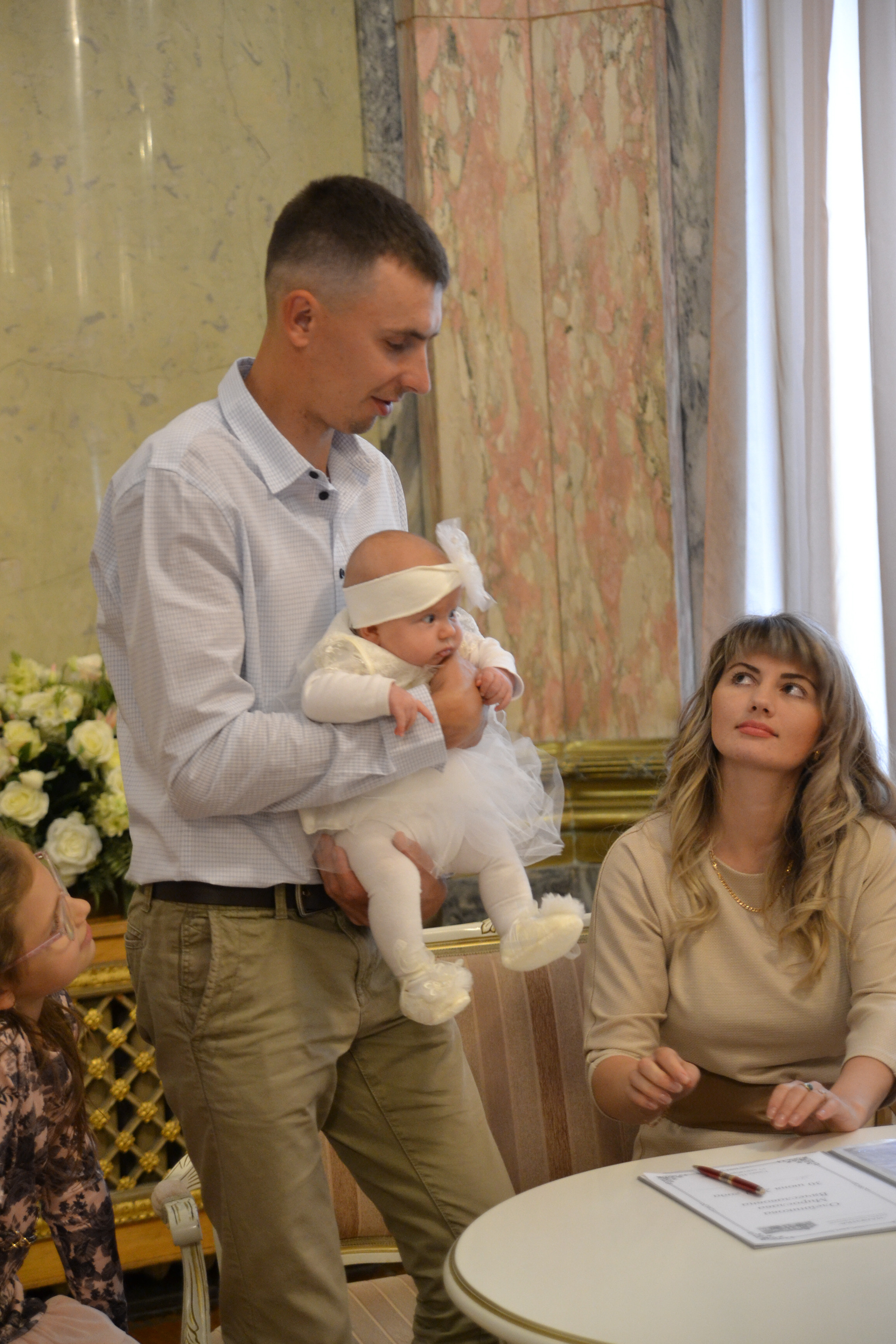 Торжественная регистрация рождения малышки Мирославы. LifeStyle фотограф Анна Воробьёва Санкт-Петербург