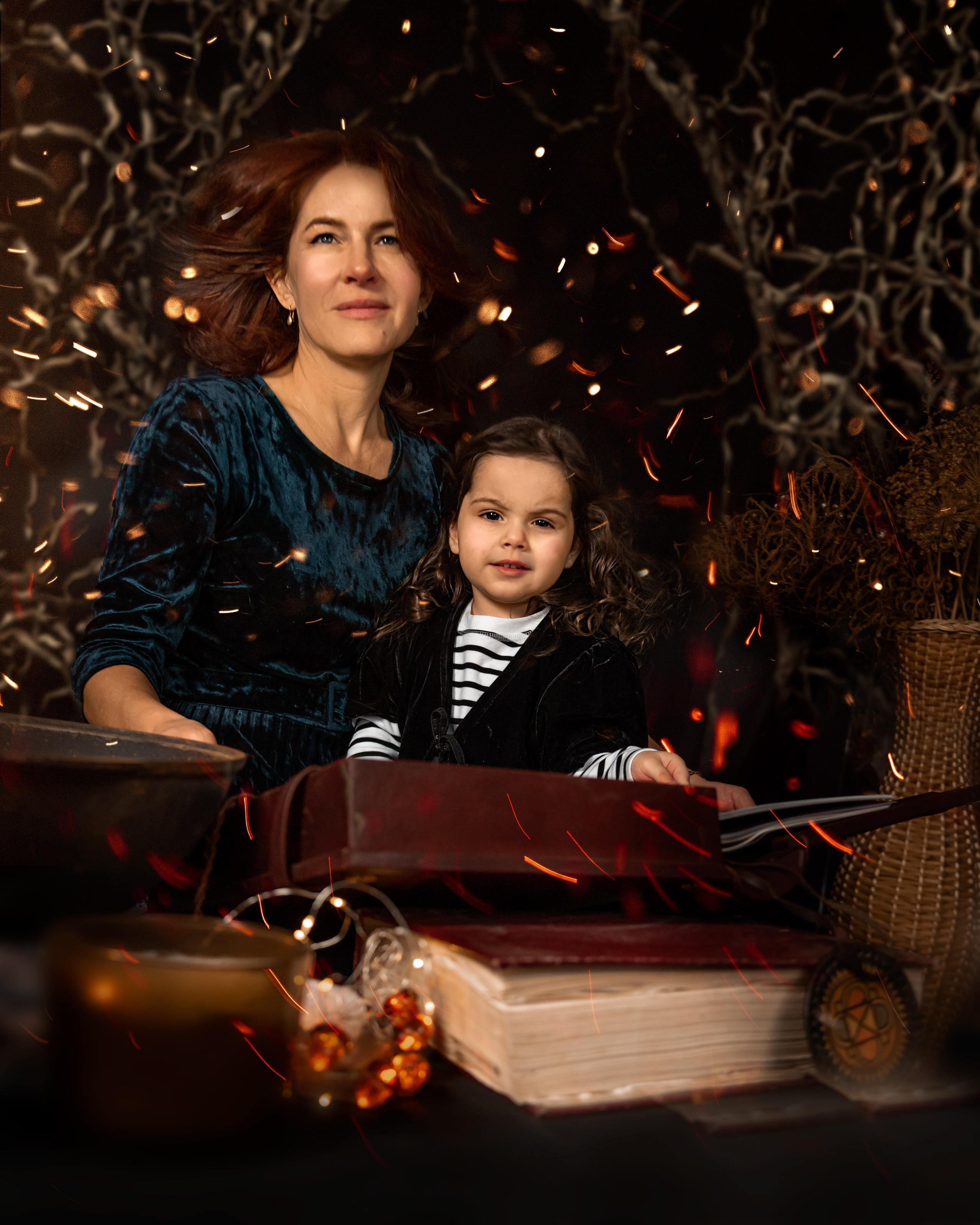 Добрые ведьмочки. Семейная история. Портретная, семейная съемка, репортаж. Москва. Куликова Татьяна