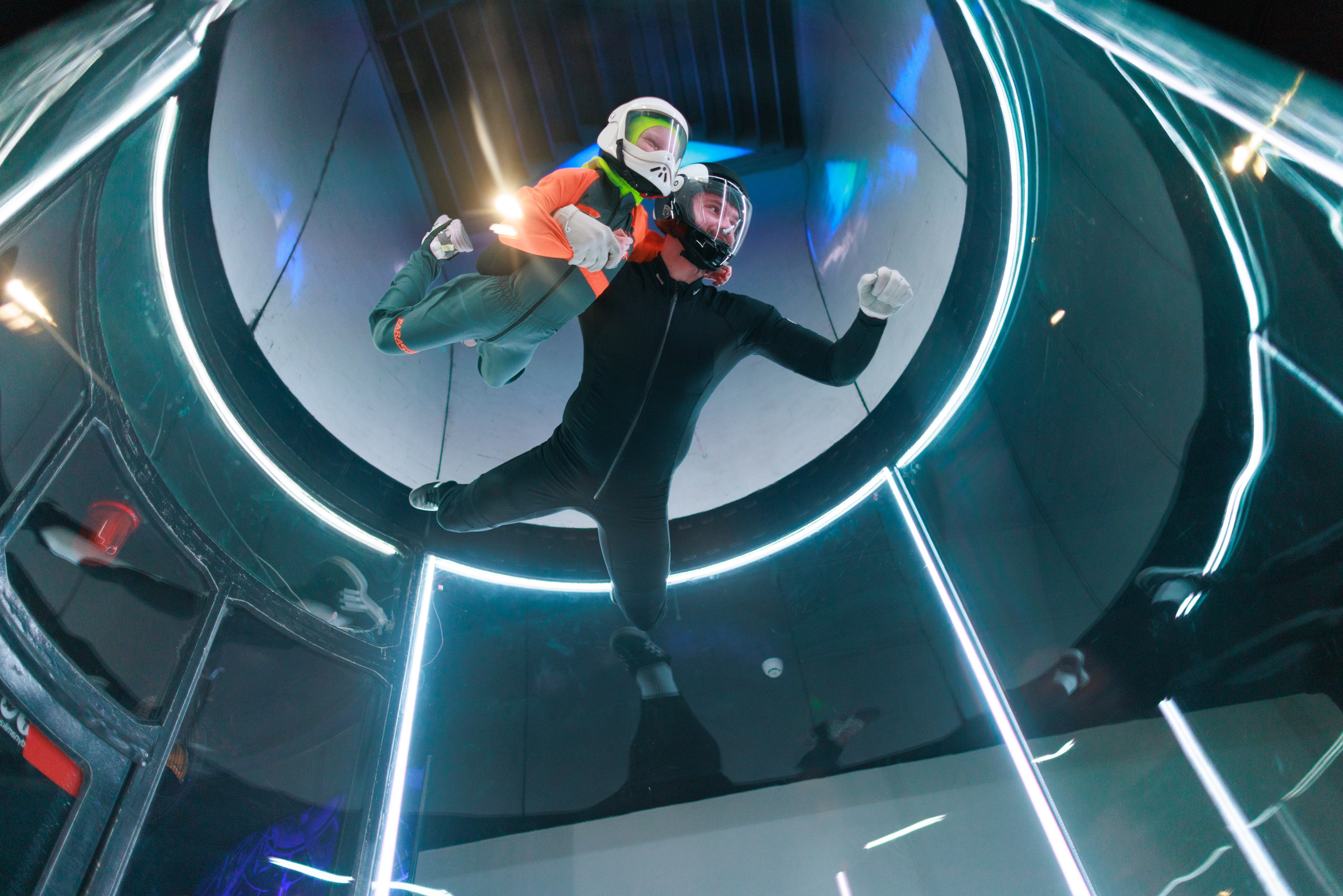 Детская фотосессия в аэротрубе