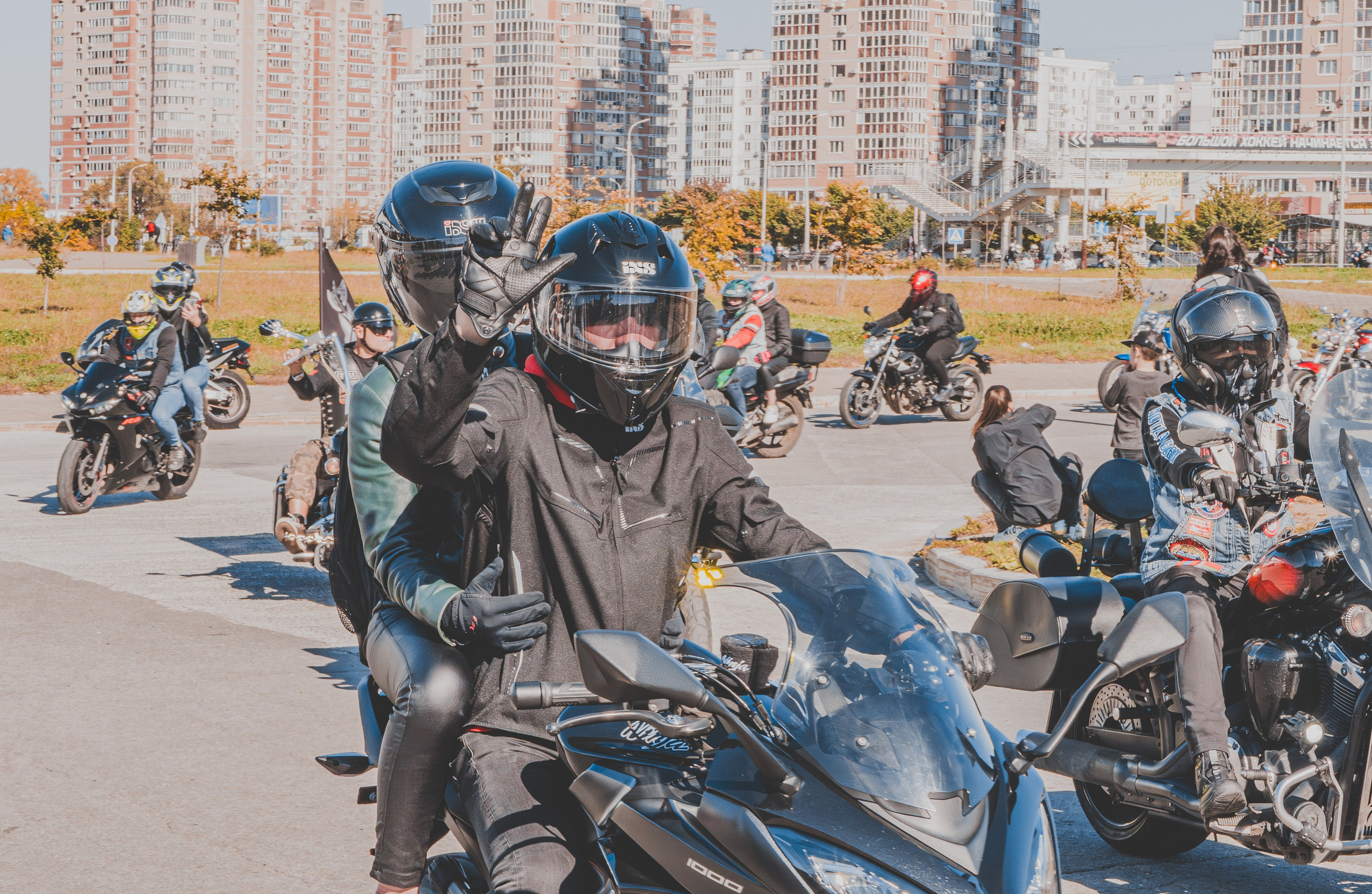 Закрытие мотосезона. NewsKhv. Репортажный фотограф Владислав Остерман