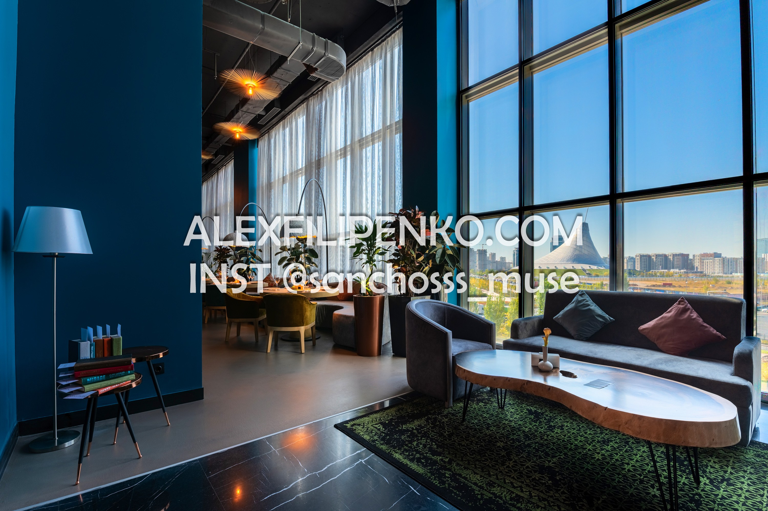 Ресторан Once. Фотограф интерьера недвижимости и архитектуры в Астане