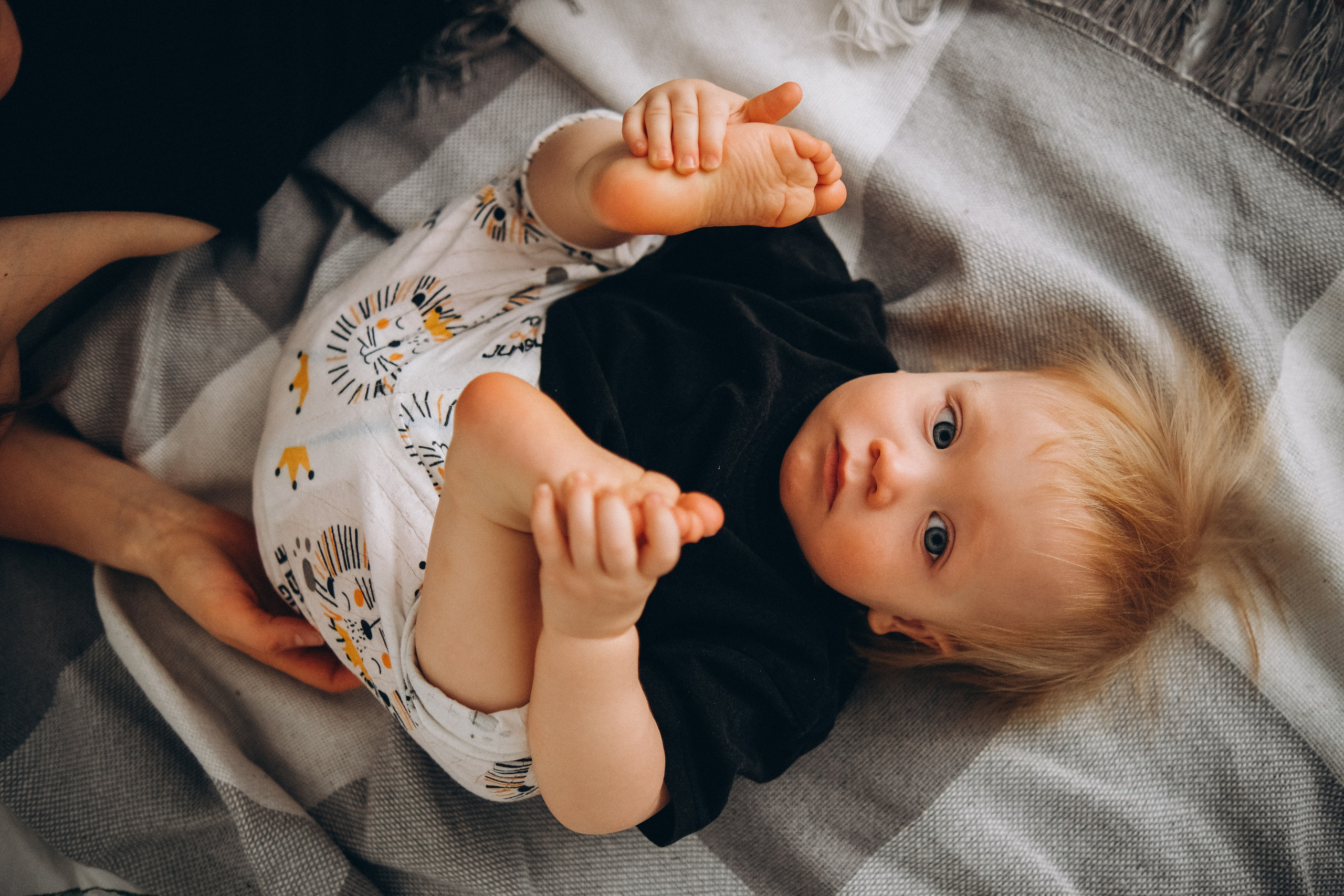 У Ирины дома. Семейный детский ньюборн фотограф в Москве Марта Петрова