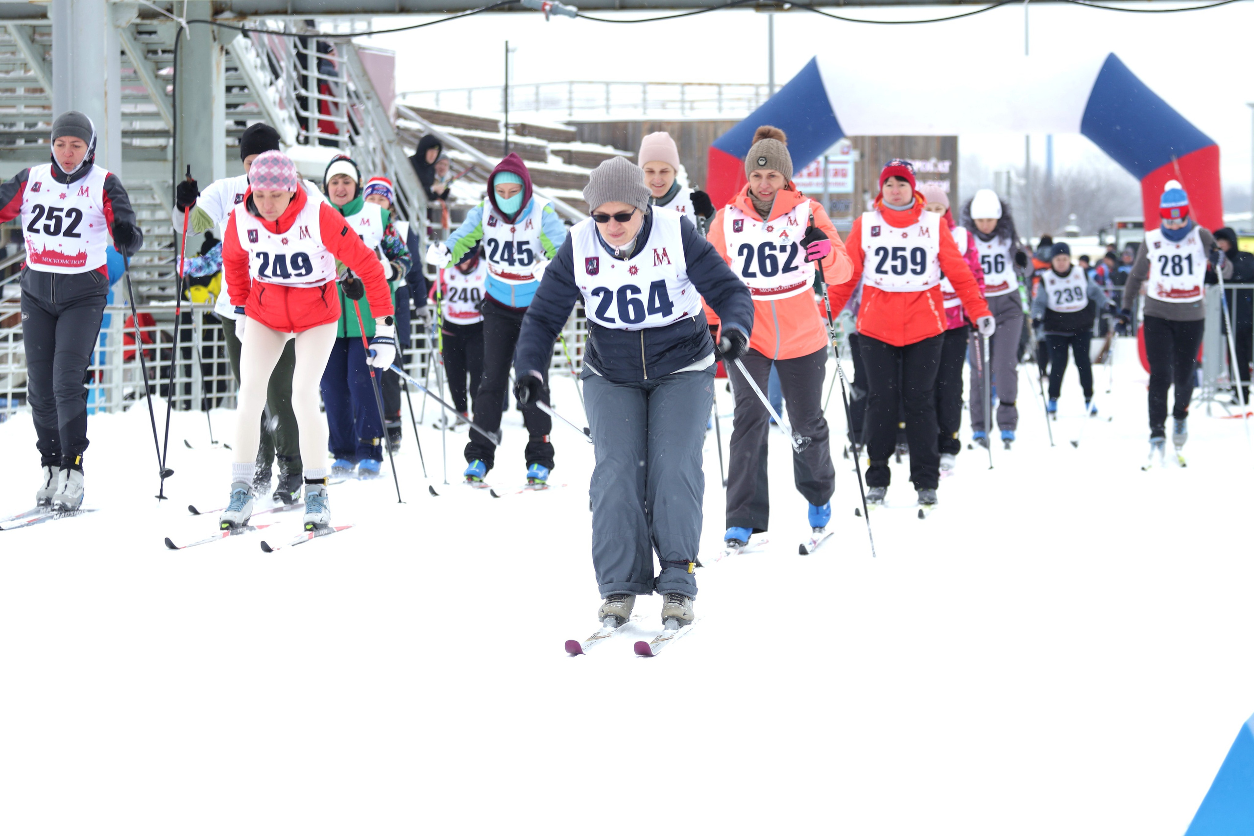 Медицинская лыжня 2024. Спортивный и репортажный фотограф Ермакова Светлана