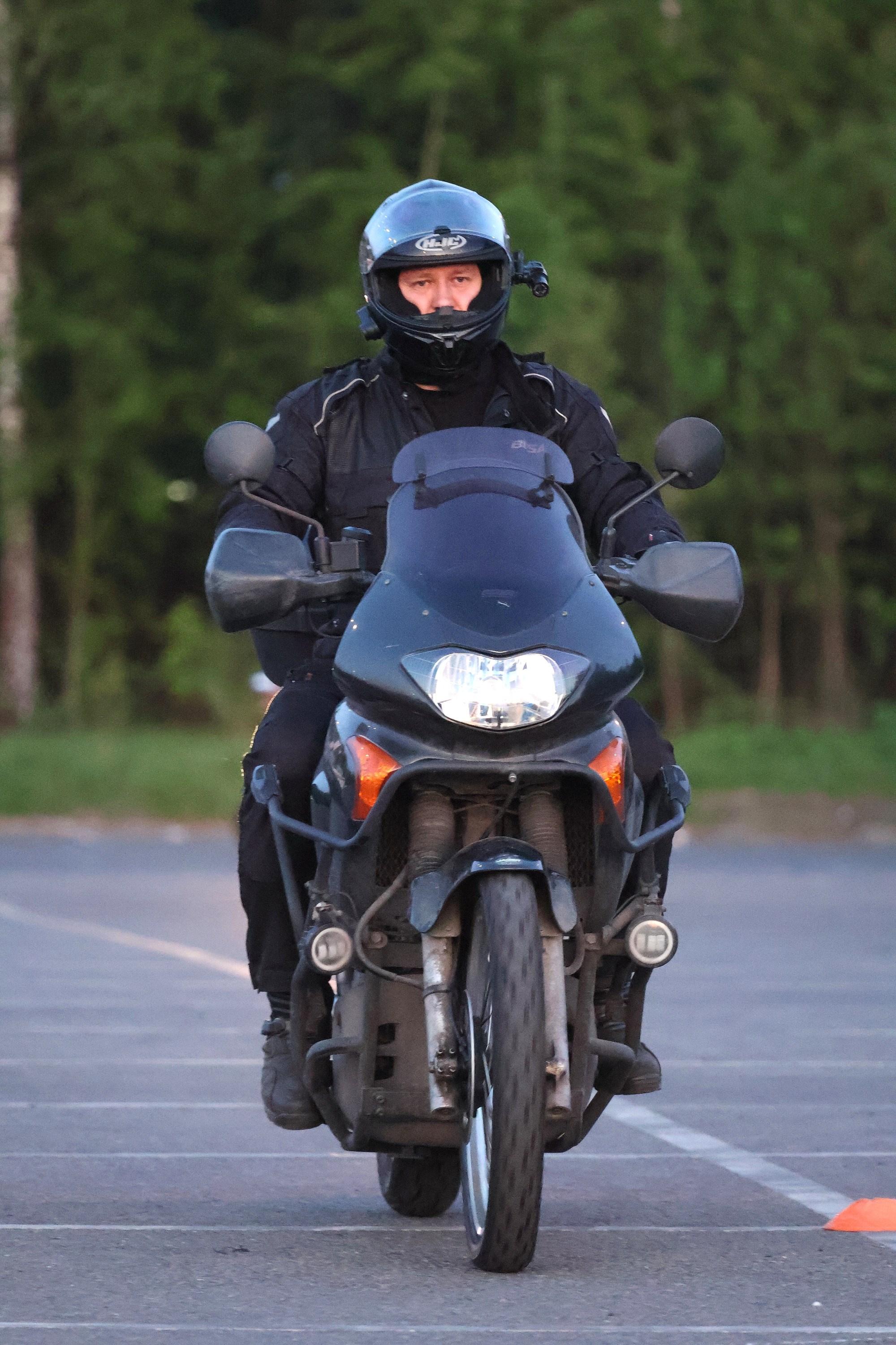 Мотоучебка. Занятия на площадке. Спортивный и репортажный фотограф Ермакова Светлана