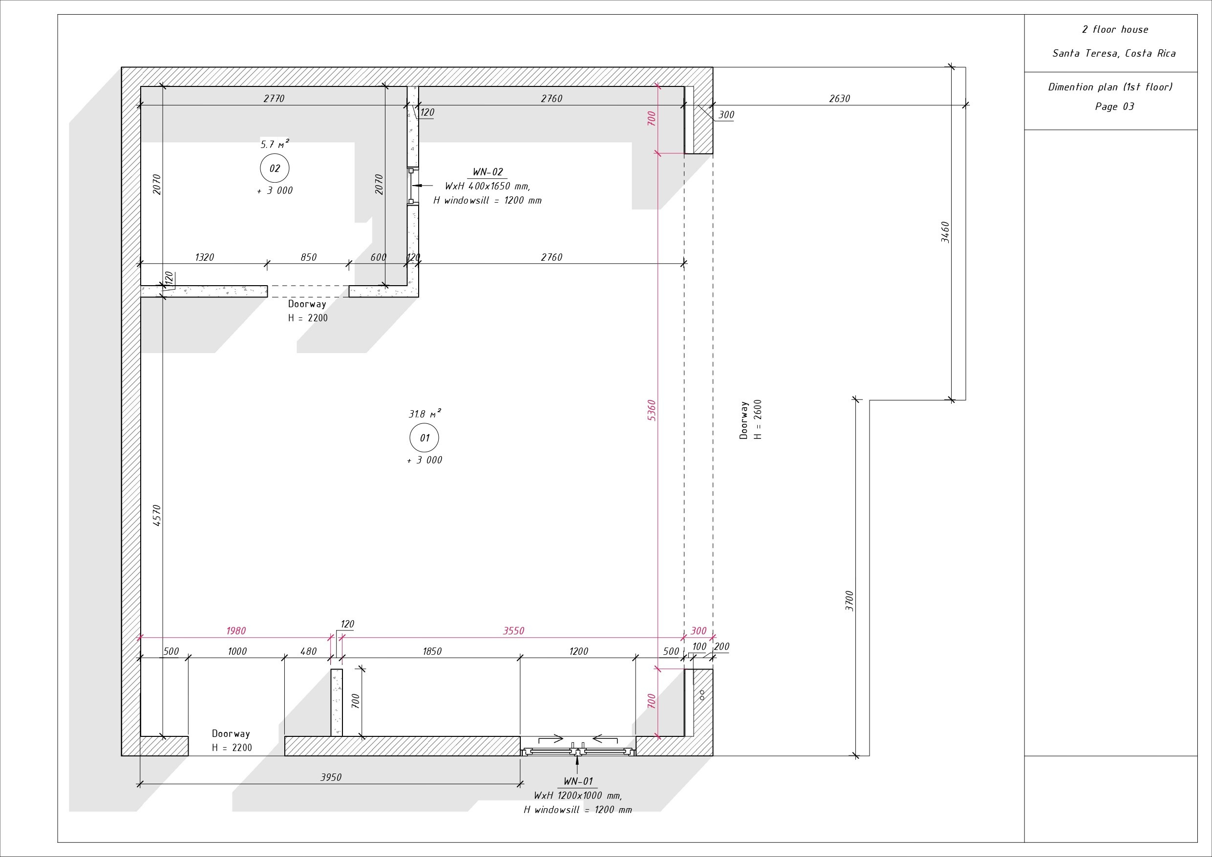 Costa-Rica studio. Интерьерная визуализация SketchUp+Enscape