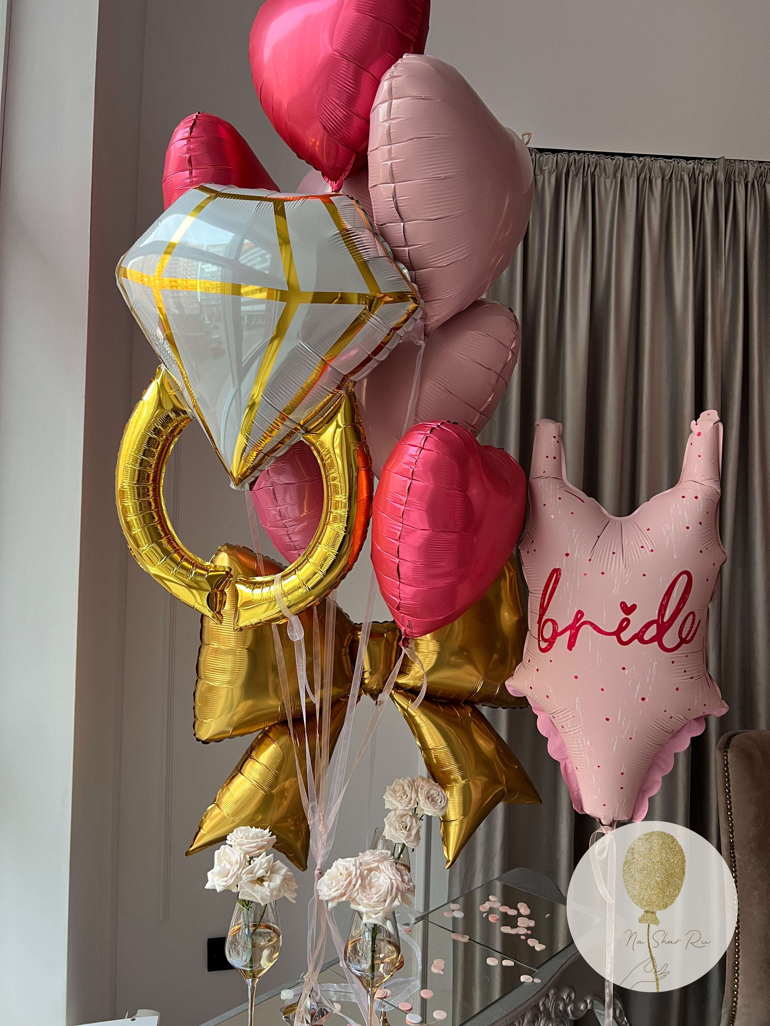 Шары на девичник. Воздушные шары с гелием в Донецке