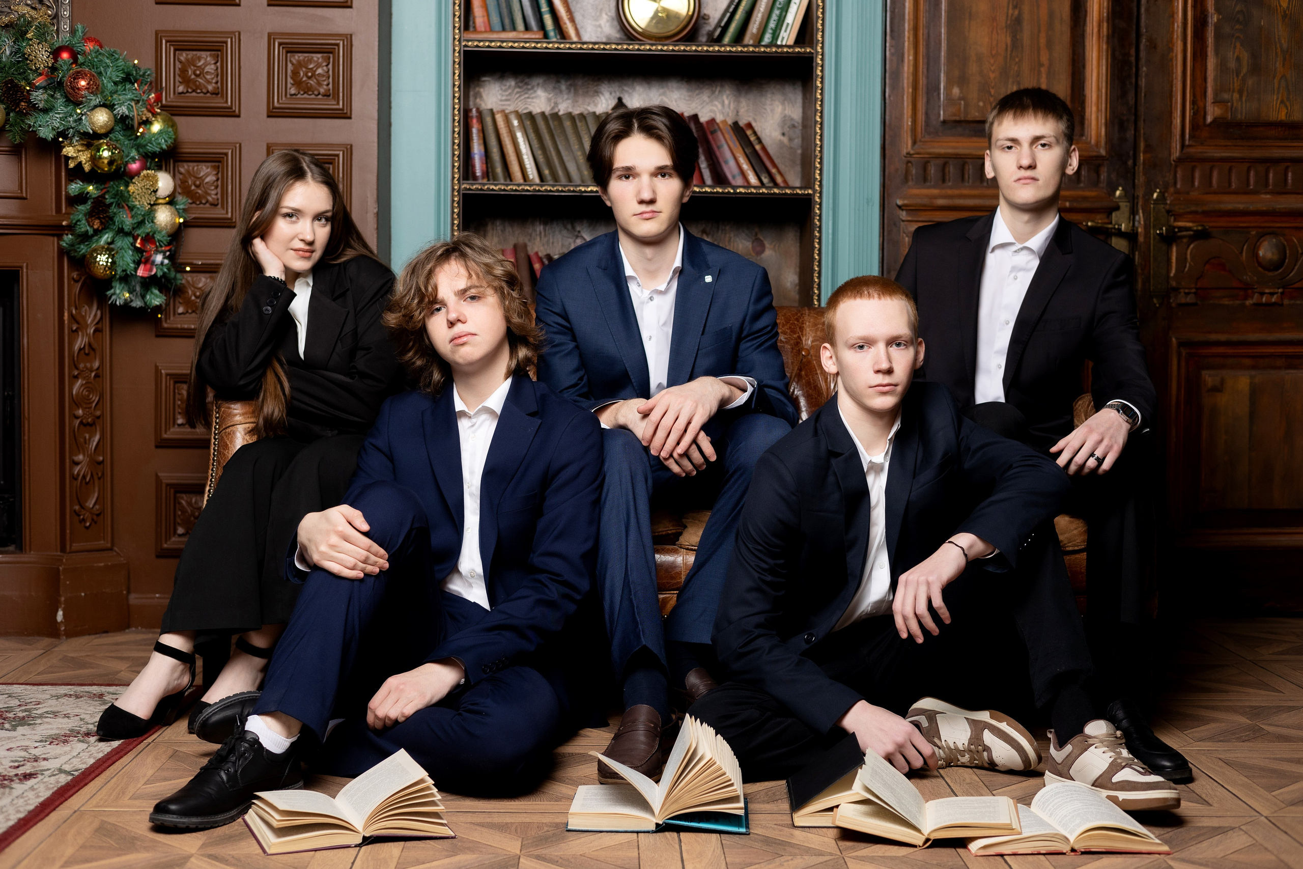 Зал Библиотека. Выпускные альбомы. Школьный и семейный фотограф Виктория Игнатьева