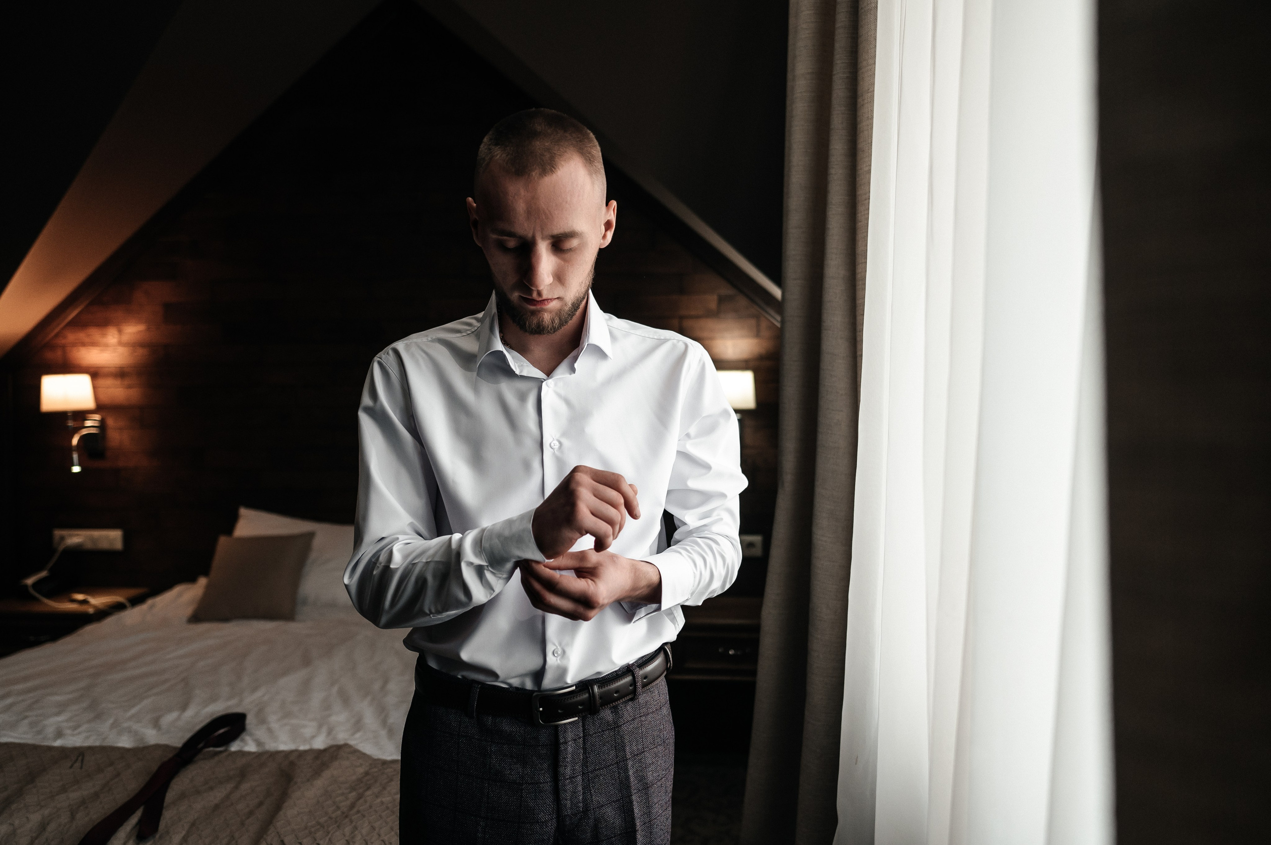 Максим и Наталья. Сборы, прогулка. Фотограф Екатерина Бочарникова