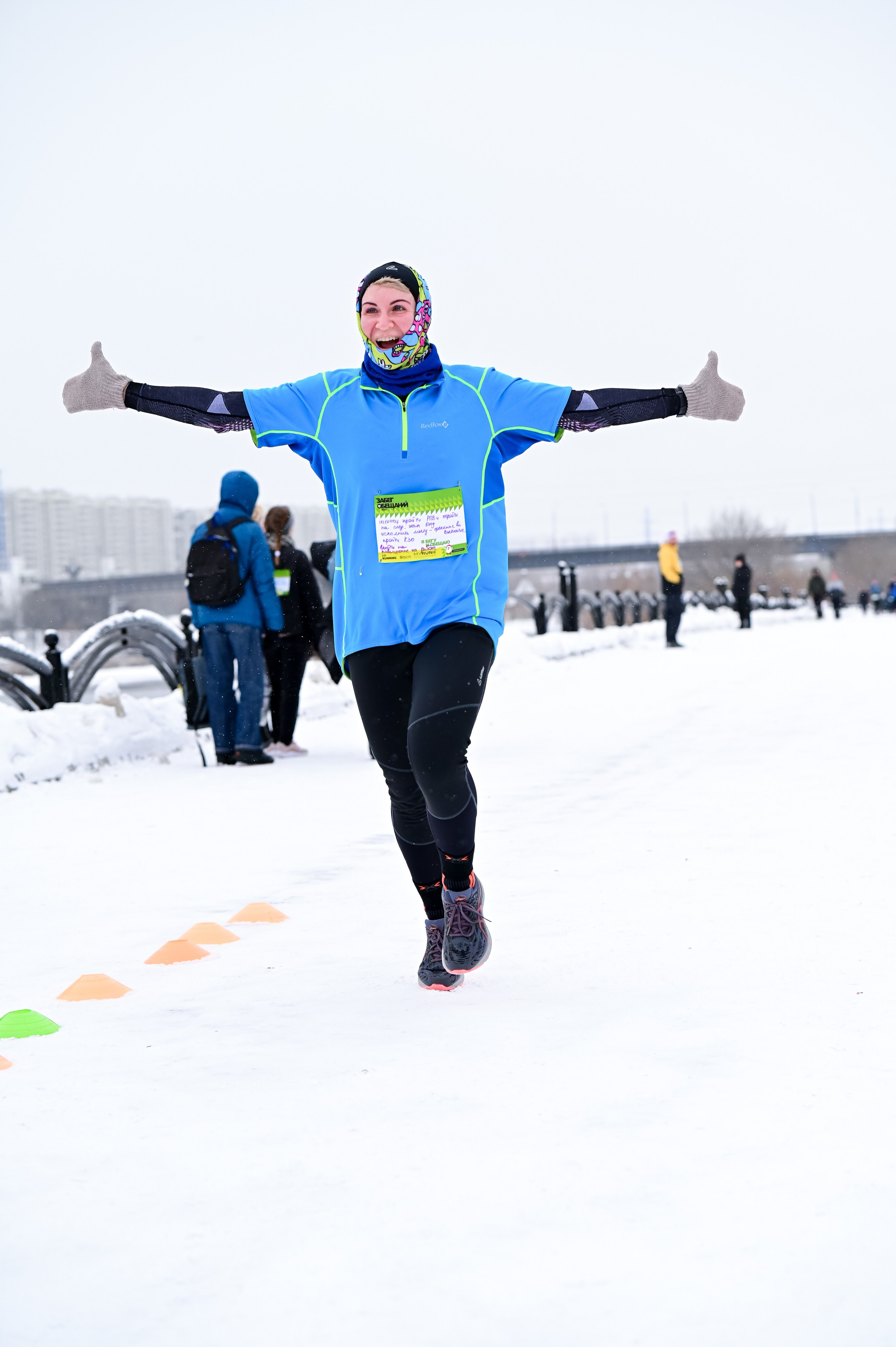 Новогодние 5 Вёрст Марьино и Забег обещаний (01.01.25). Фотограф | Ирина Гамзинова | Москва