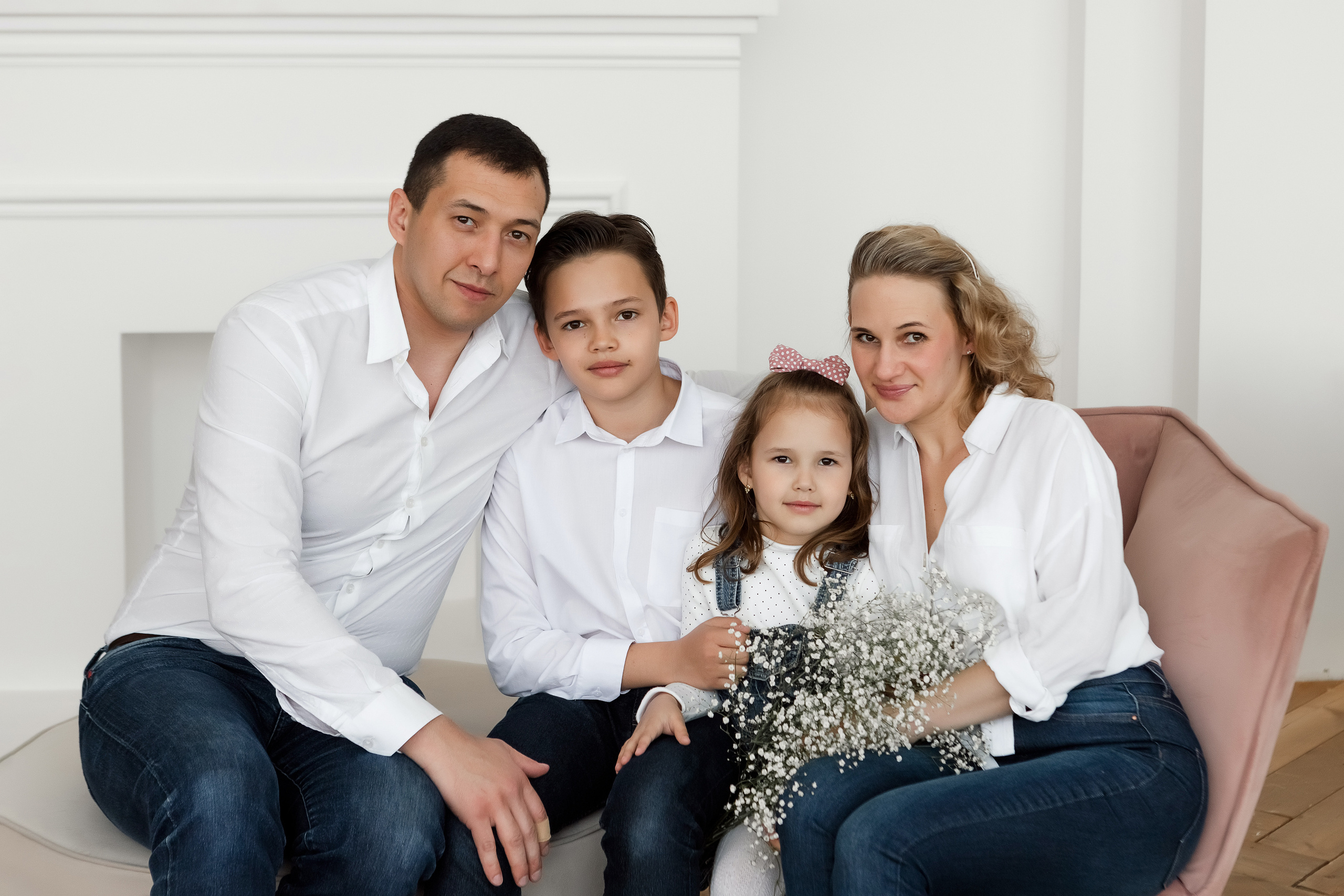 Съемка в фотостудии Bogemia. Семейный фотограф в Екатеринбурге Маргарита Курносова