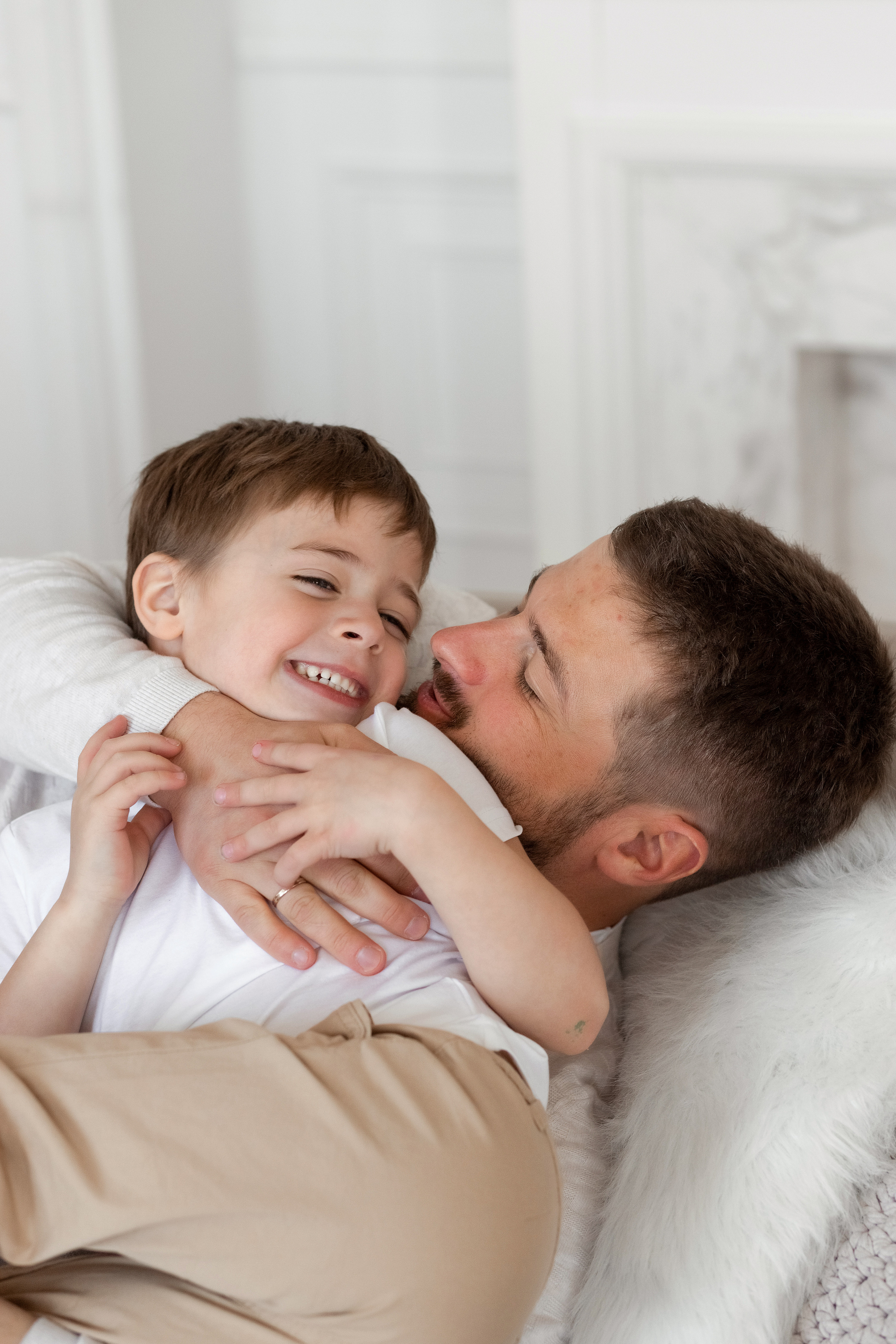 Семейная съемка в студии Villa Nina. Семейный фотограф в Екатеринбурге Маргарита Курносова