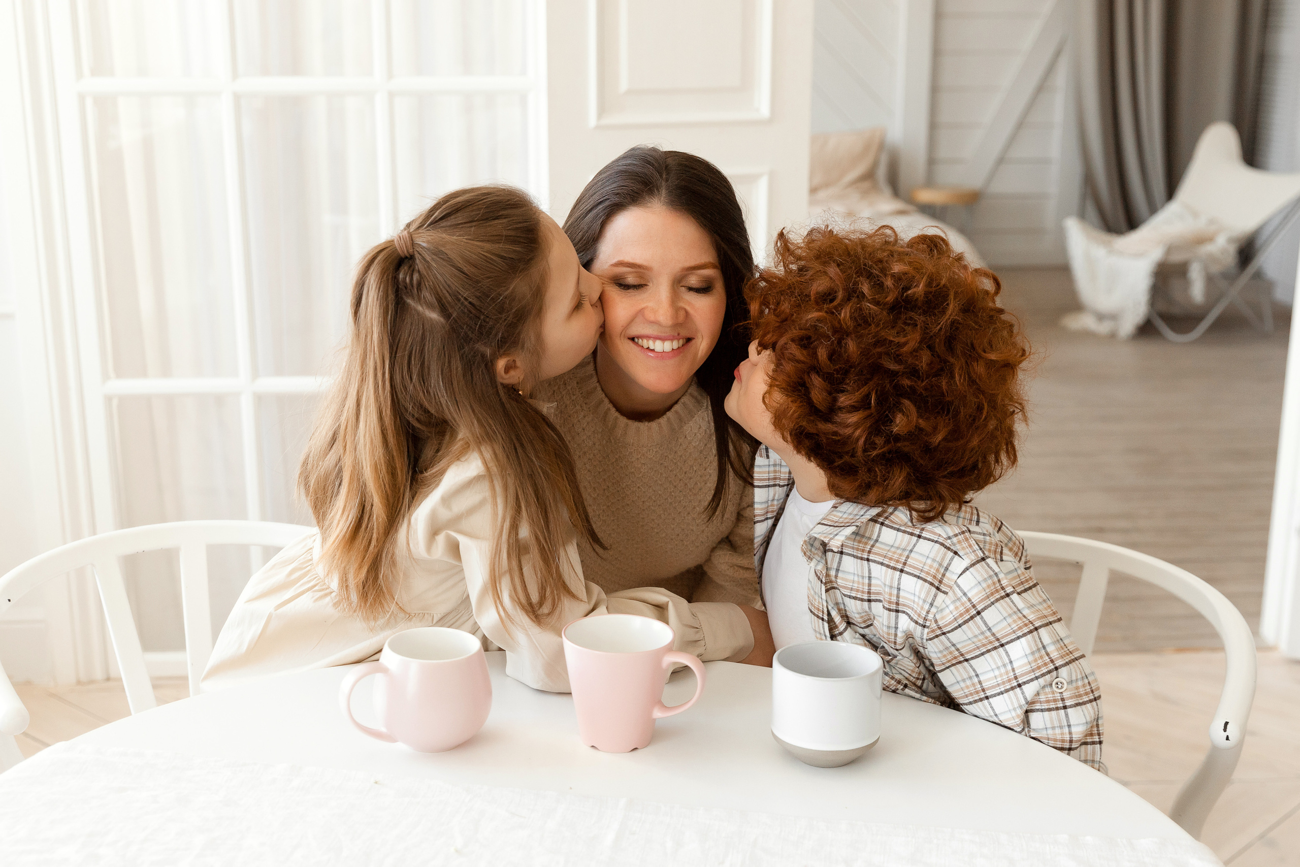 Семейная съемка в студии Villa Nina. Семейный фотограф в Екатеринбурге Маргарита Курносова