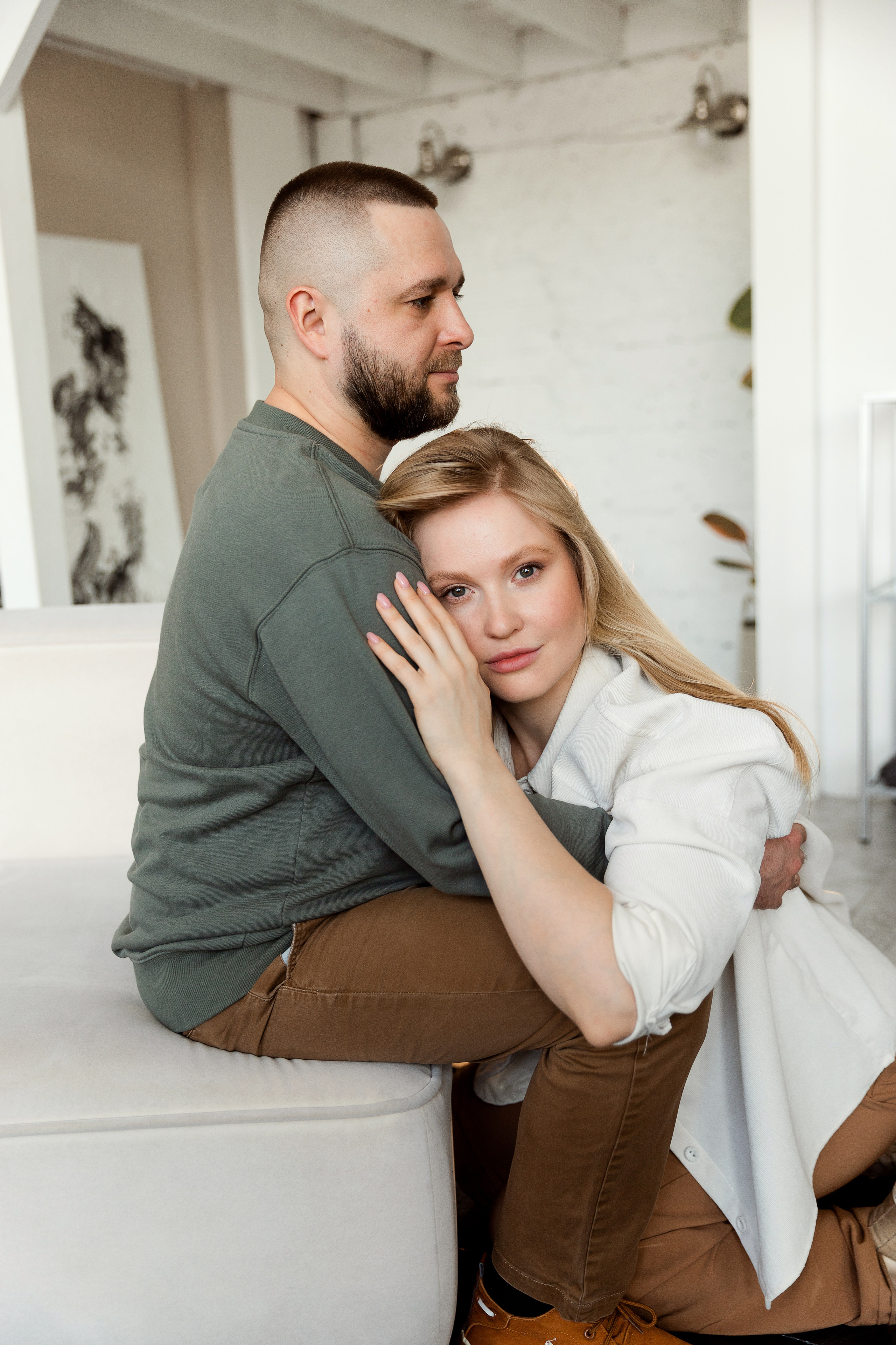 Семейная съемка с студии White Garden. Семейный фотограф в Екатеринбурге Маргарита Курносова