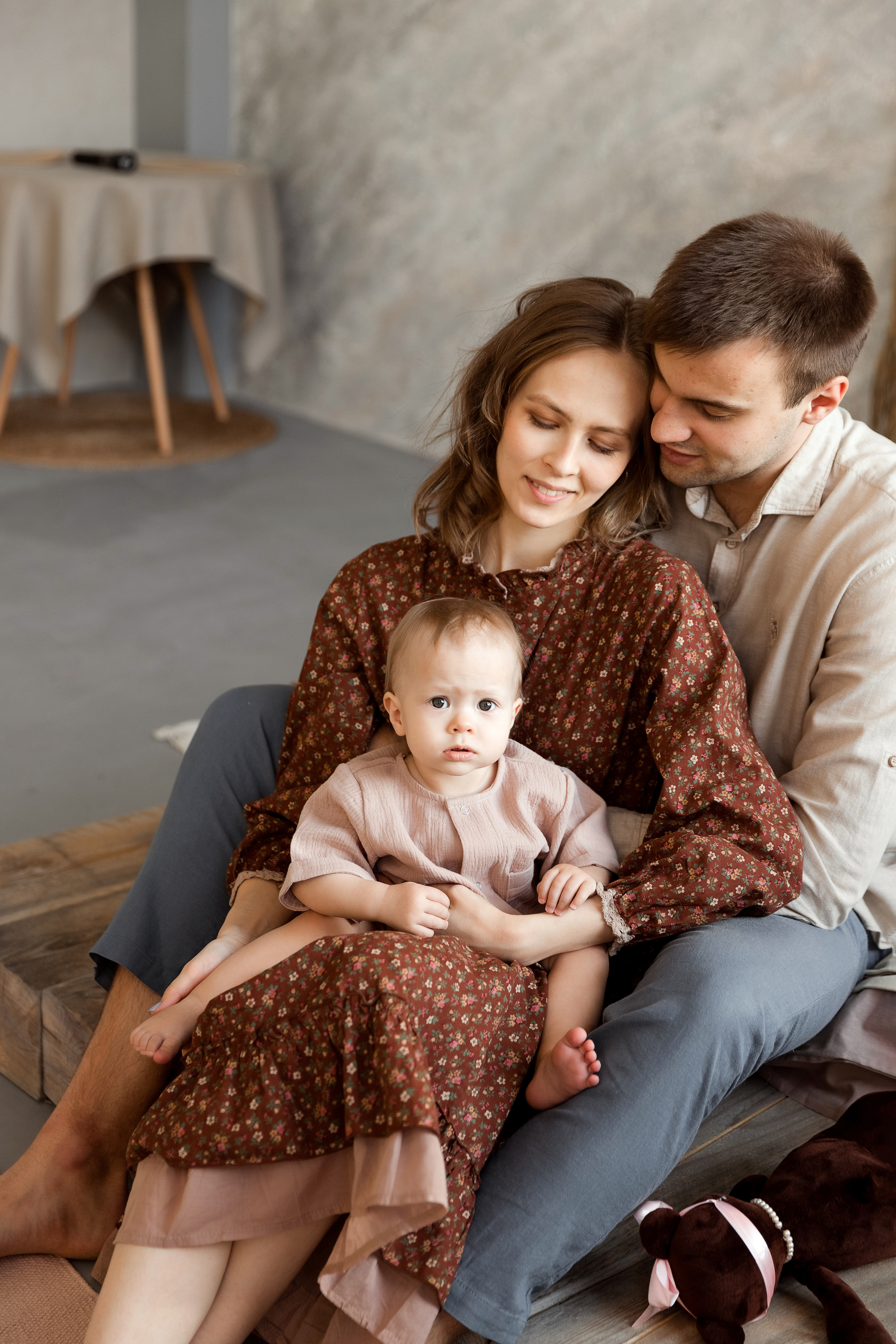 Семейная съемка в зале Enigmatic. Семейный фотограф в Екатеринбурге Маргарита Курносова