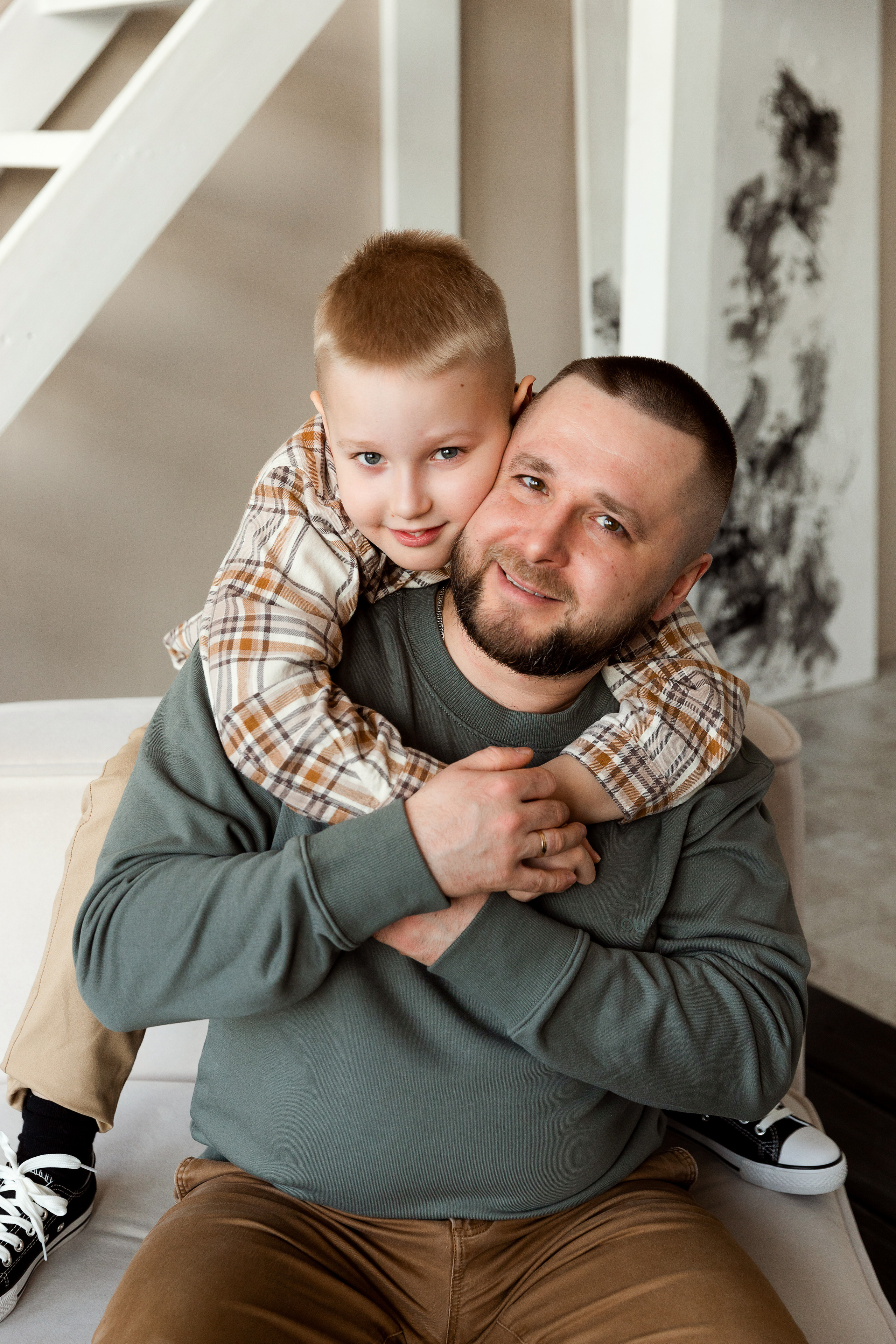 Семейная съемка с студии White Garden. Семейный фотограф в Екатеринбурге Маргарита Курносова