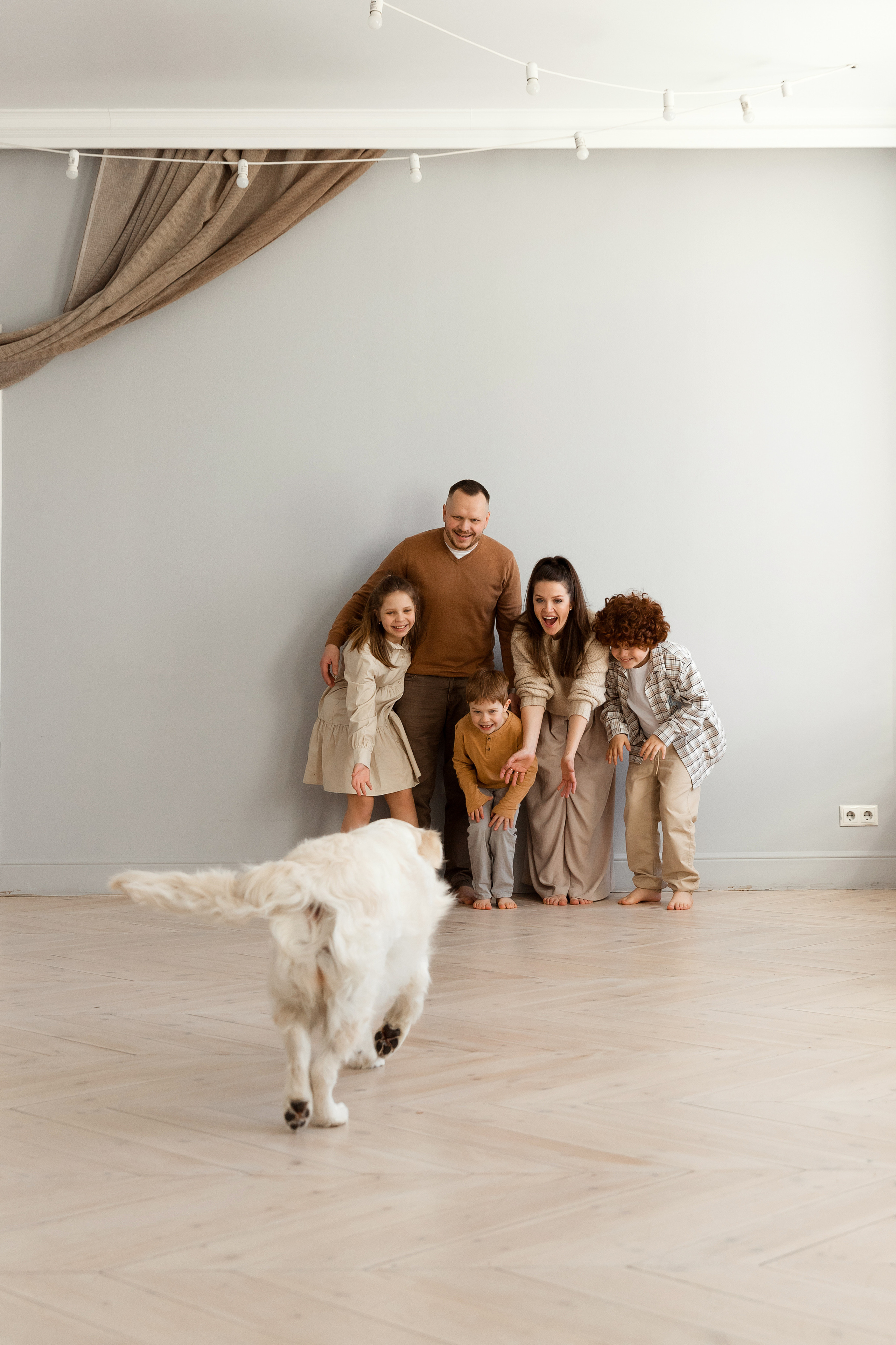 Семейная съемка в студии Villa Nina. Семейный фотограф в Екатеринбурге Маргарита Курносова