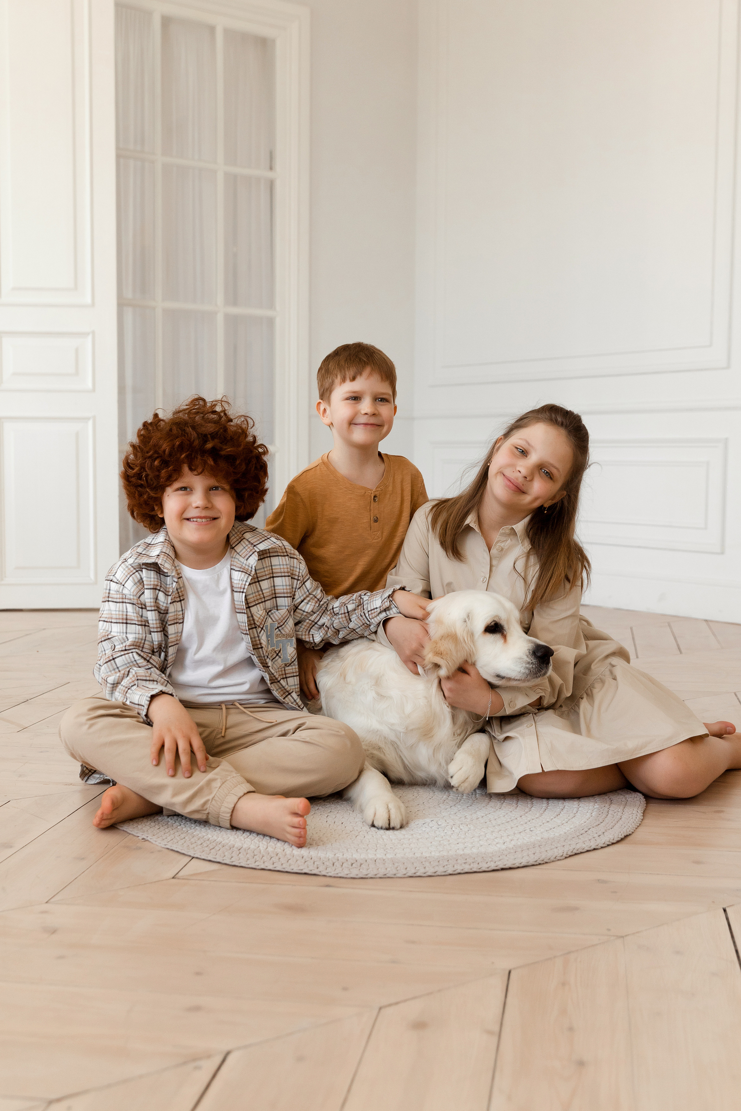 Семейная съемка в студии Villa Nina. Семейный фотограф в Екатеринбурге Маргарита Курносова