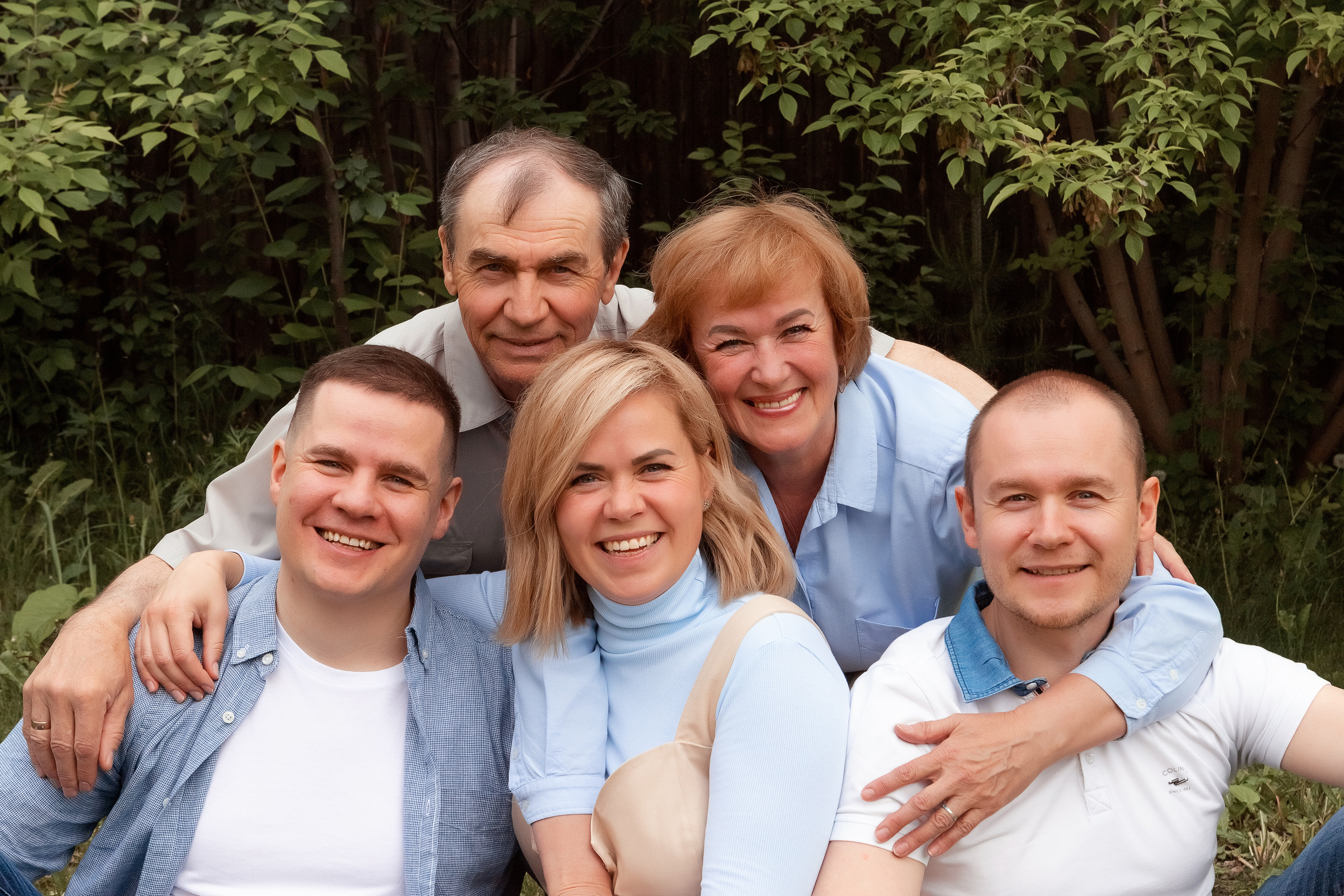 Съемка большой семьи на улице. Семейный фотограф в Екатеринбурге Маргарита Курносова