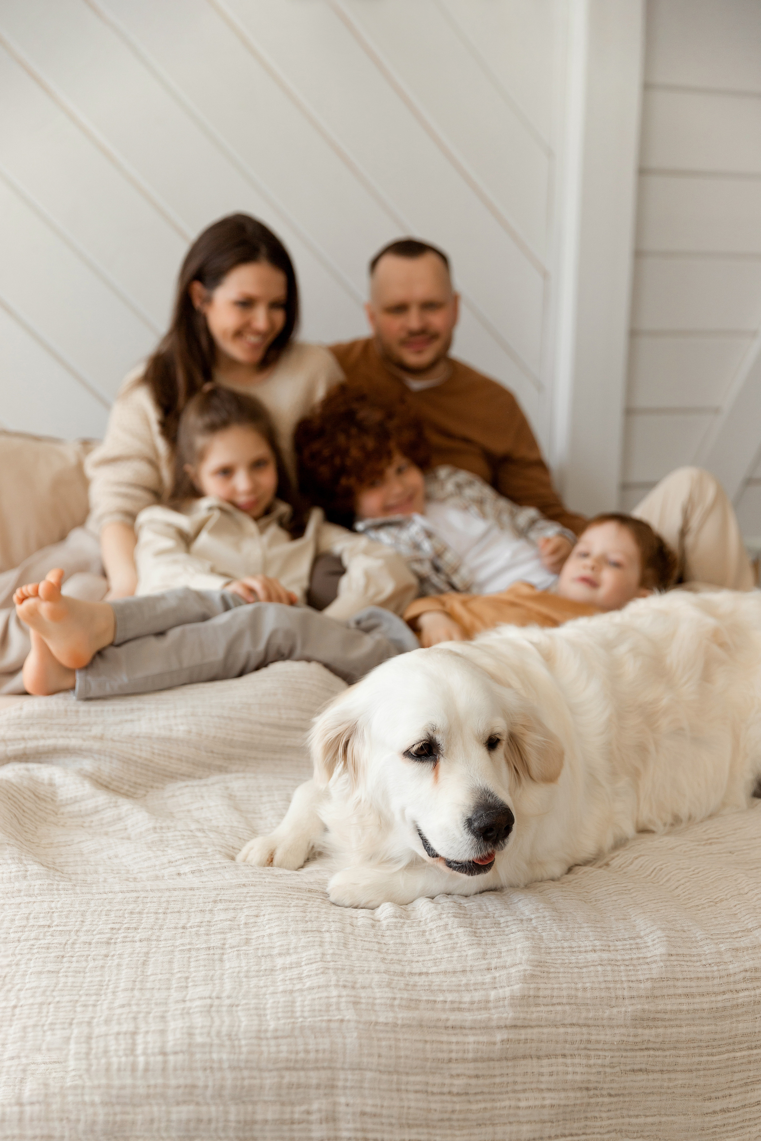 Семейная съемка в студии Villa Nina. Семейный фотограф в Екатеринбурге Маргарита Курносова