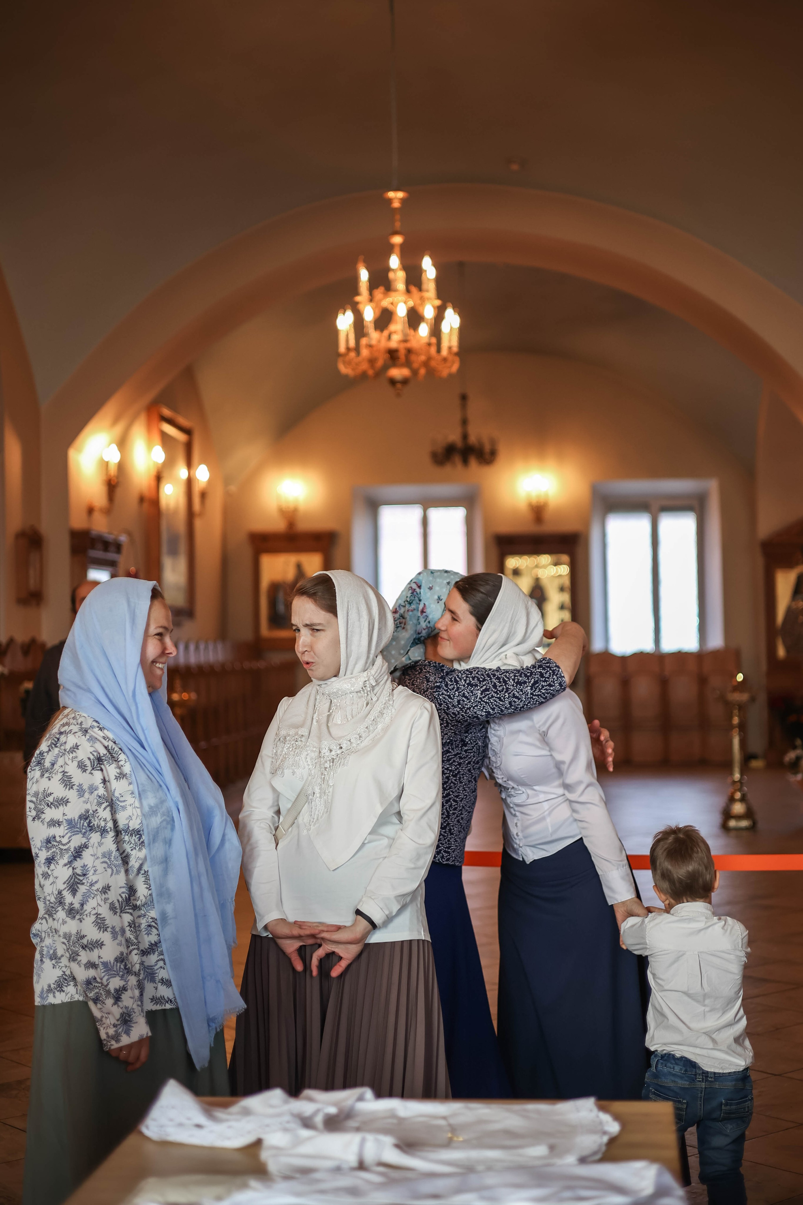 Крещение Вероники. Фотограф Анастасия Кувшинова Москва