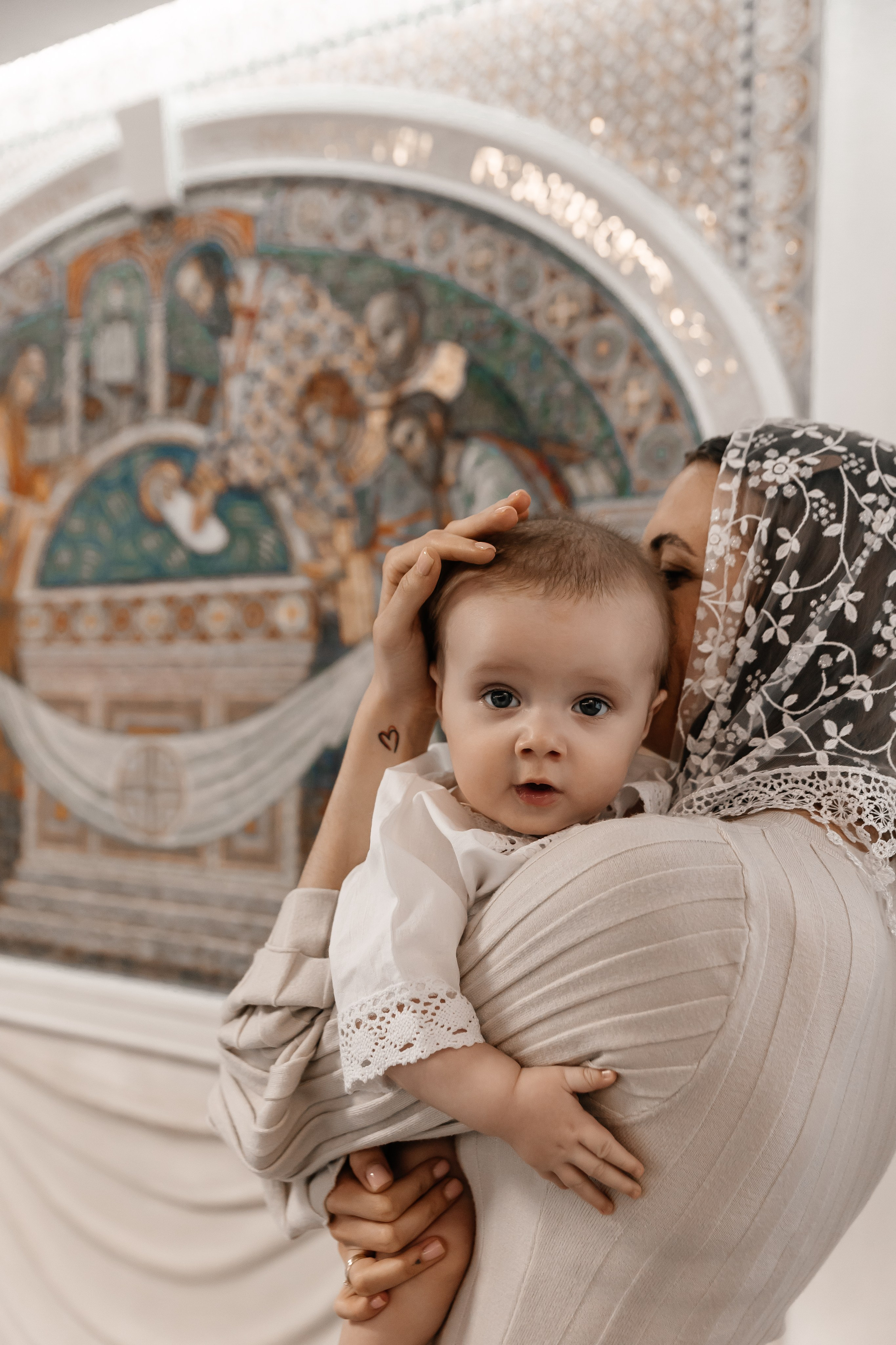 Крещение Леона. Семейный фотограф Минск Усова Ольга