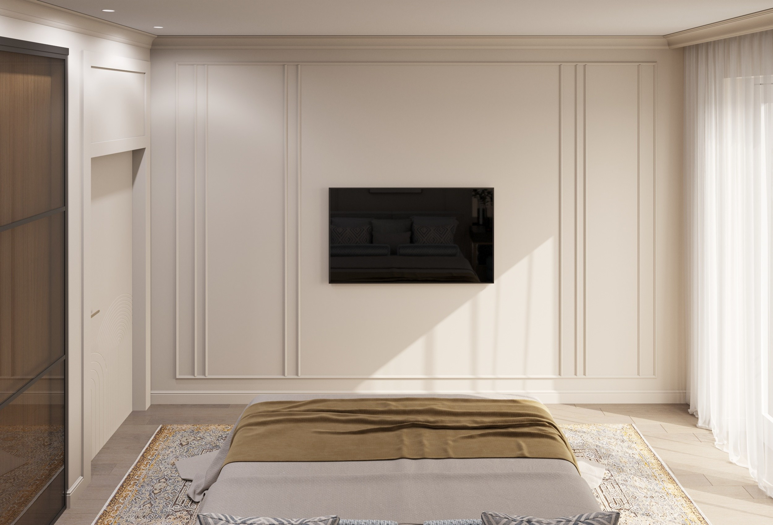 Квартира 72 кв. м. ЖК «Акватория» г. Геленджик. Цель: постоянное проживание. Дизайн интерьеров, строительство, ремонт домов и квартир в Геленджике