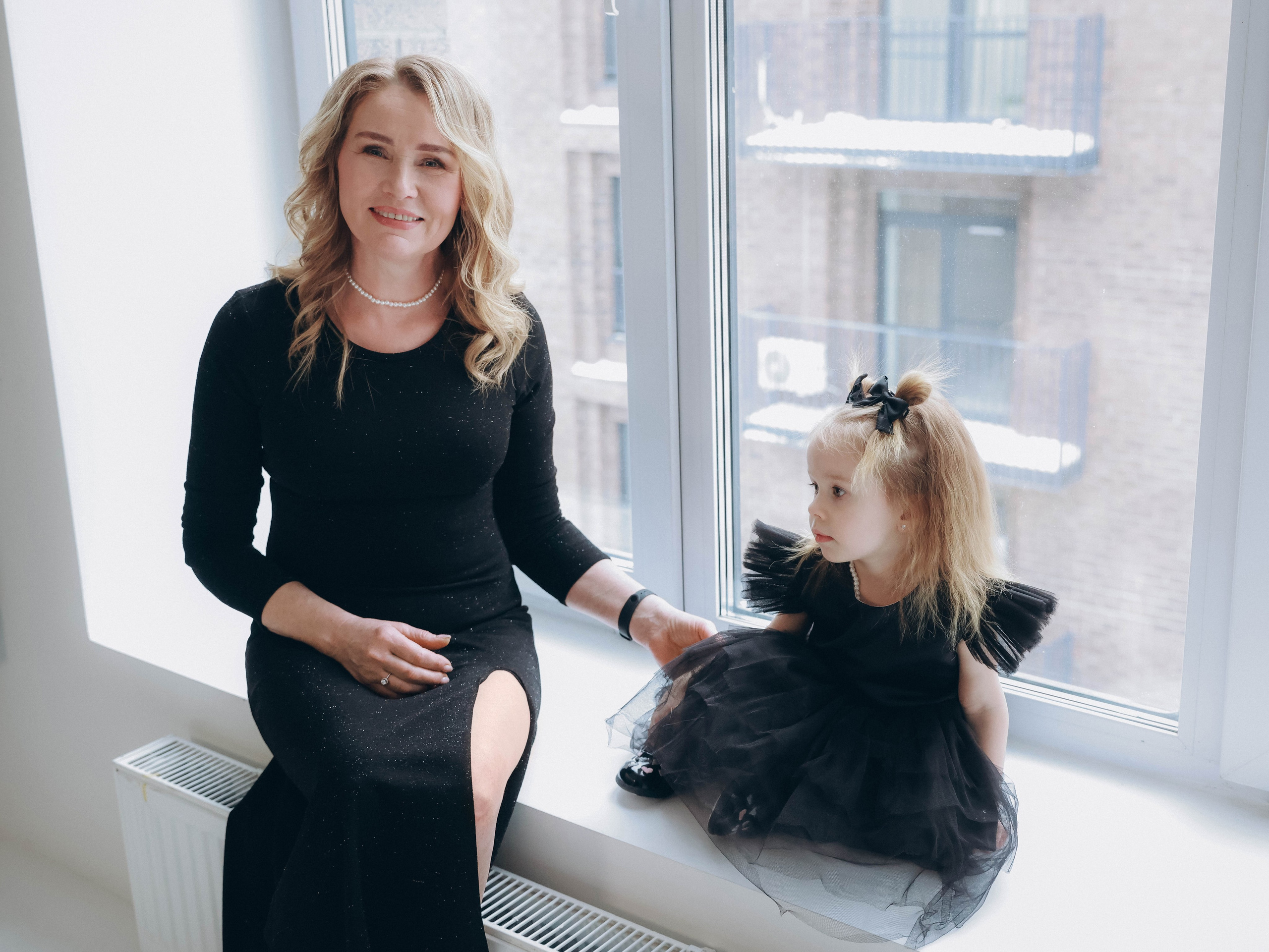 Семейная фотосессия in Black. Мультифотограф Динара Ахмедзянова