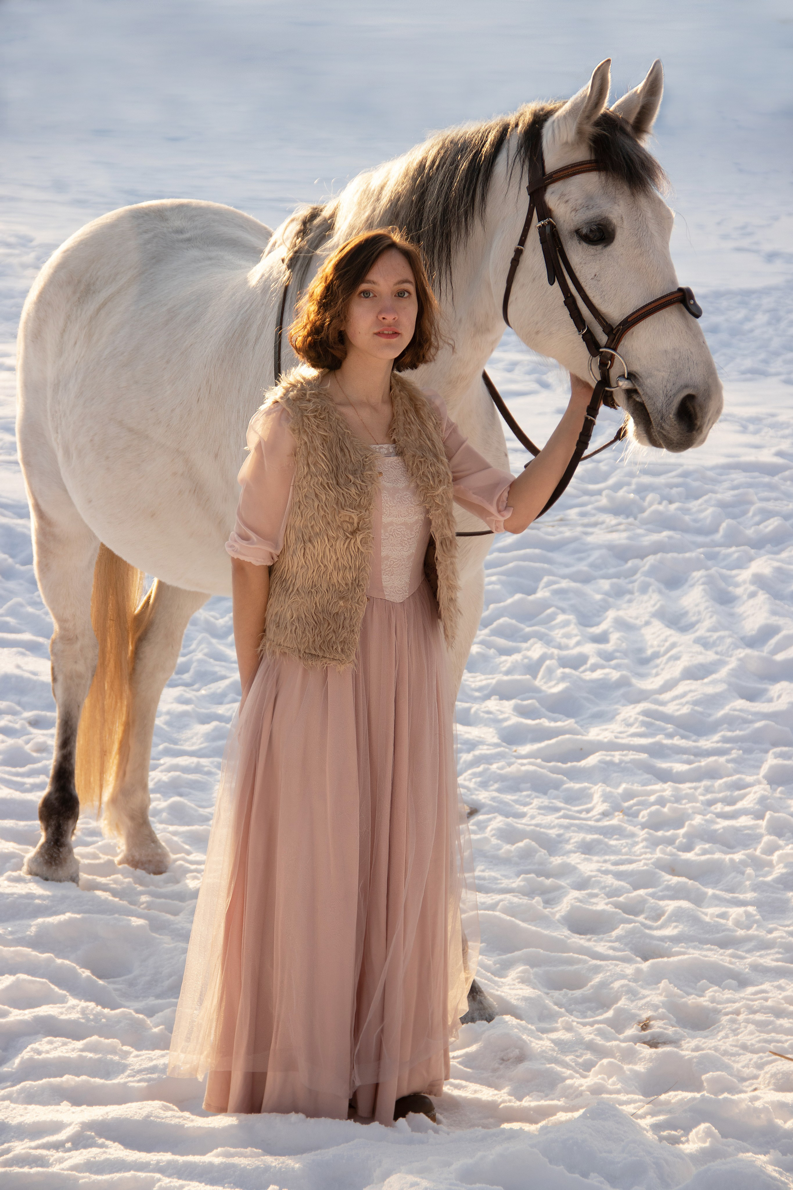 Юная красавица на коне. Фотограф в Москве Юлия Карпова