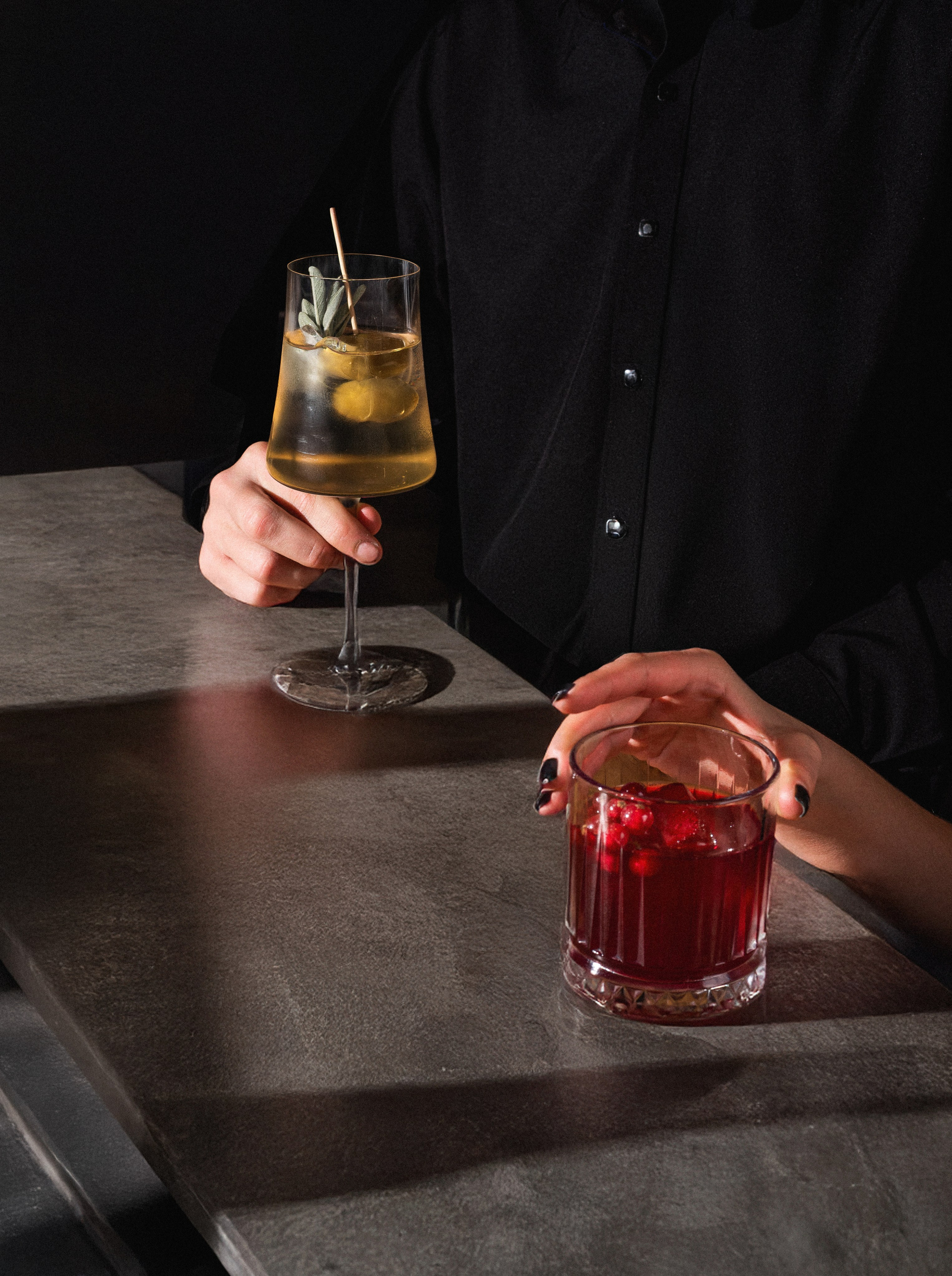 Коктейли. Фуд и предметный фотограф Москва