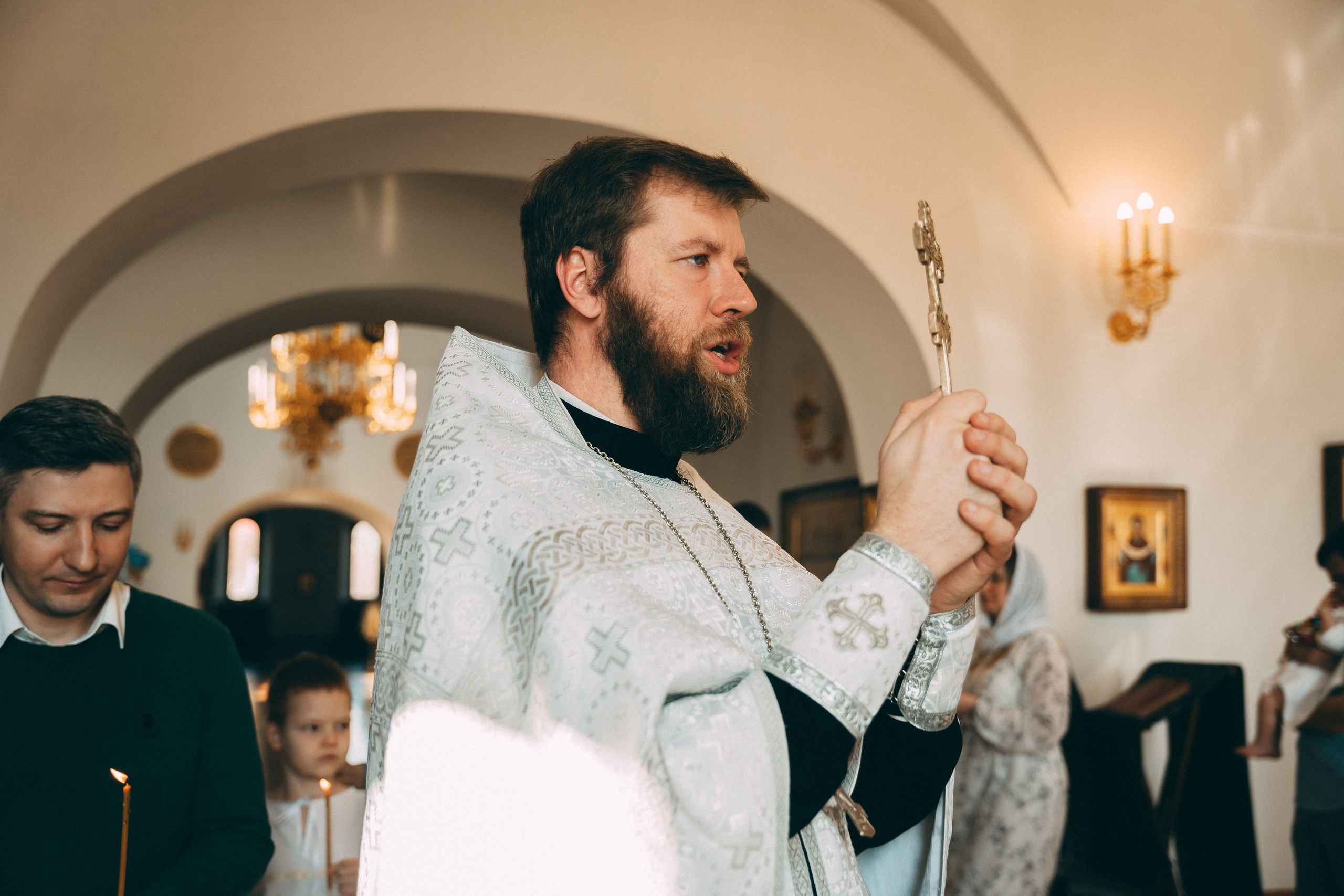 Крещение Арсения и Максима. Главная