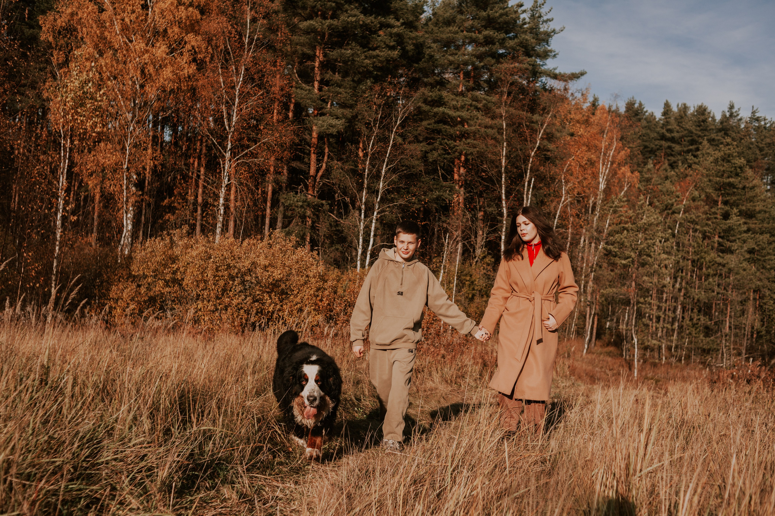 Осенняя прогулка — Фотосессия в осенних красках. Семейный фотограф во Всеволожске и Санкт-Петербурге Юлия Капустина