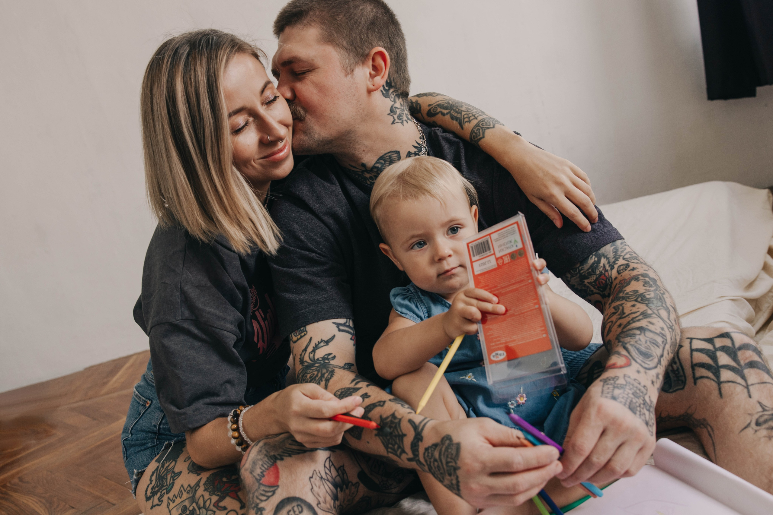 Оля, Кирилл и Мия. Ксения Цыгир, фотограф в Петербурге