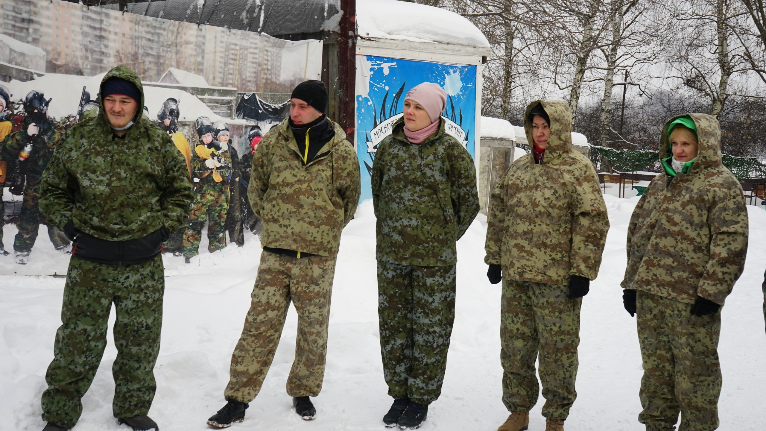 Пейнтбол + шашлыки | 21.02.2021. Галерея Фантим