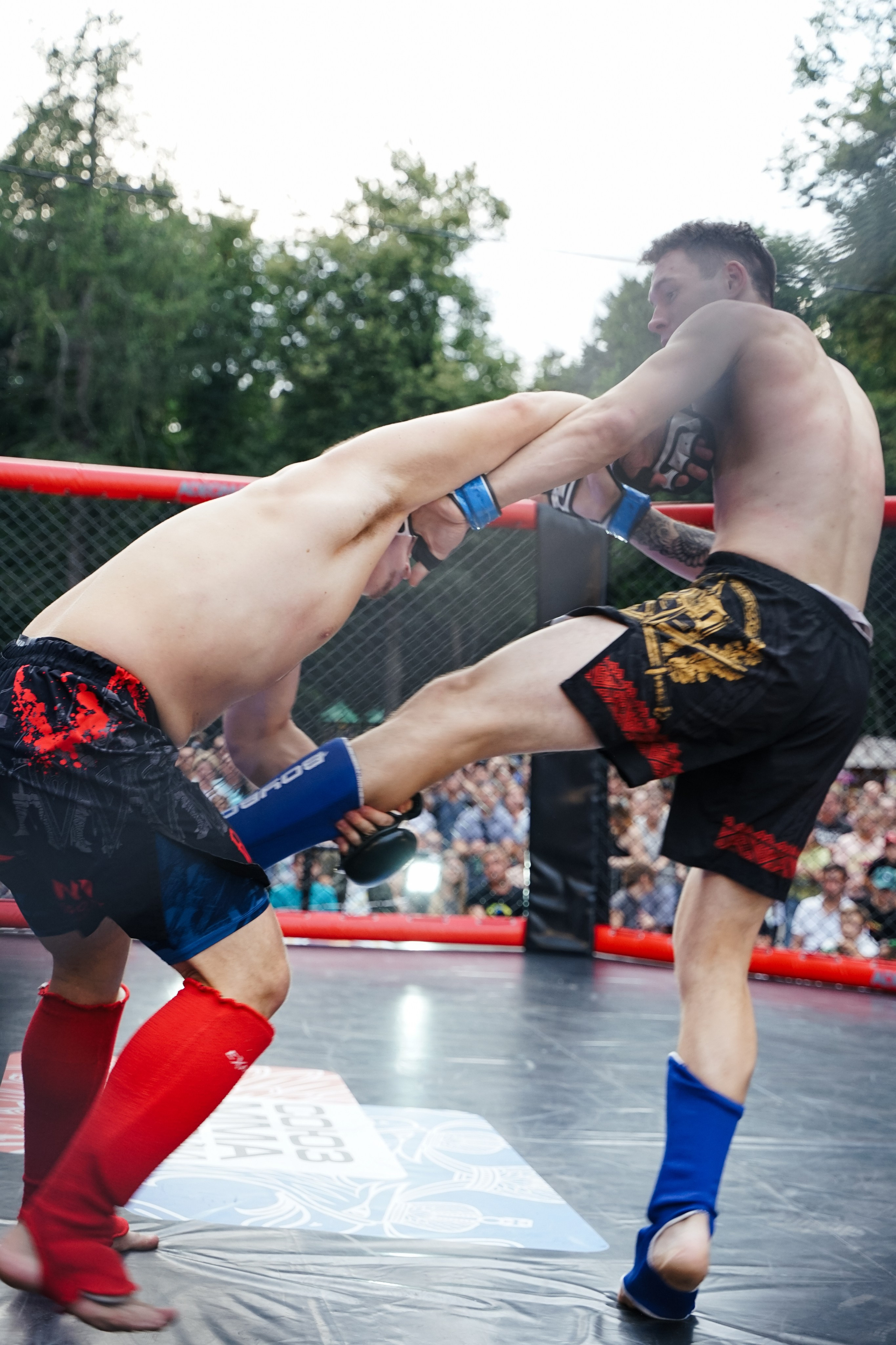 Вечер боев в ЦПКиО. Фотограф Надежда Погребняк | Рязань | Москва