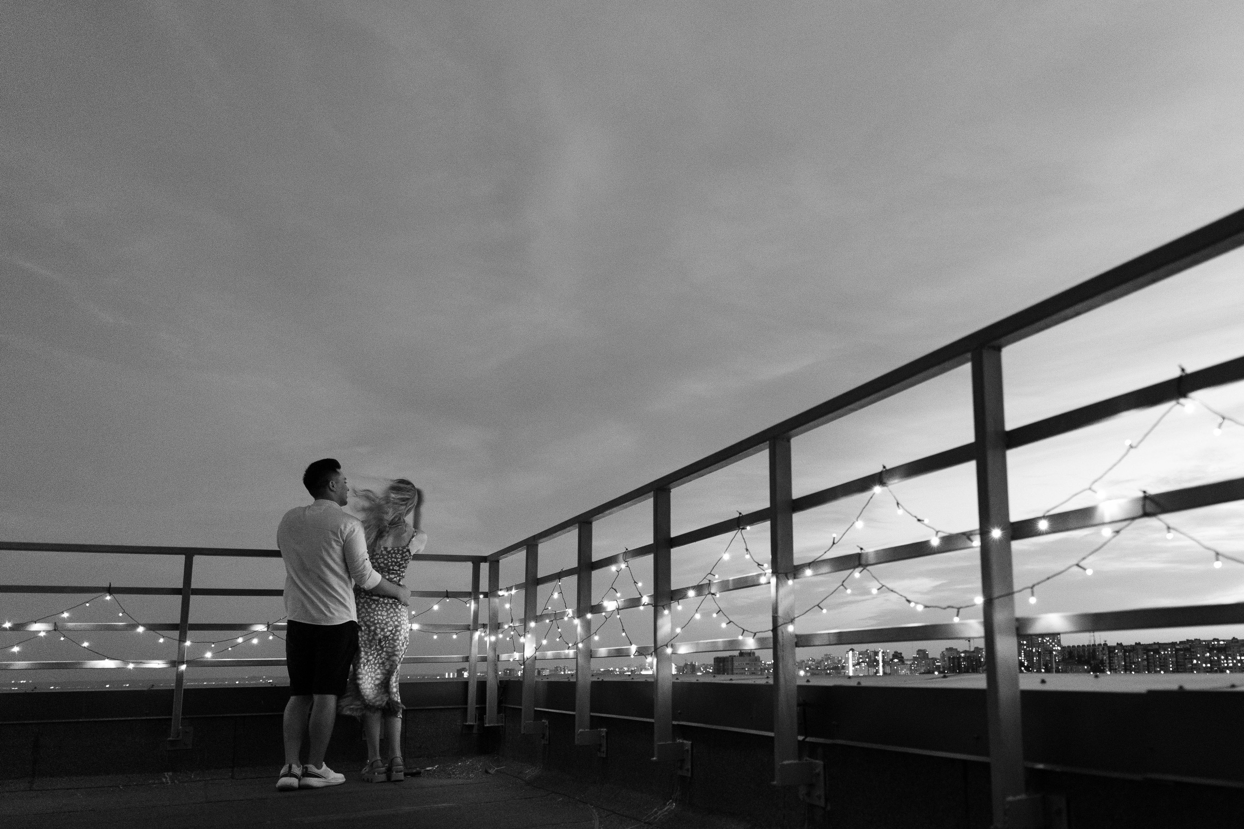 Свидание на крыше. Фотограф Вадим Казусь