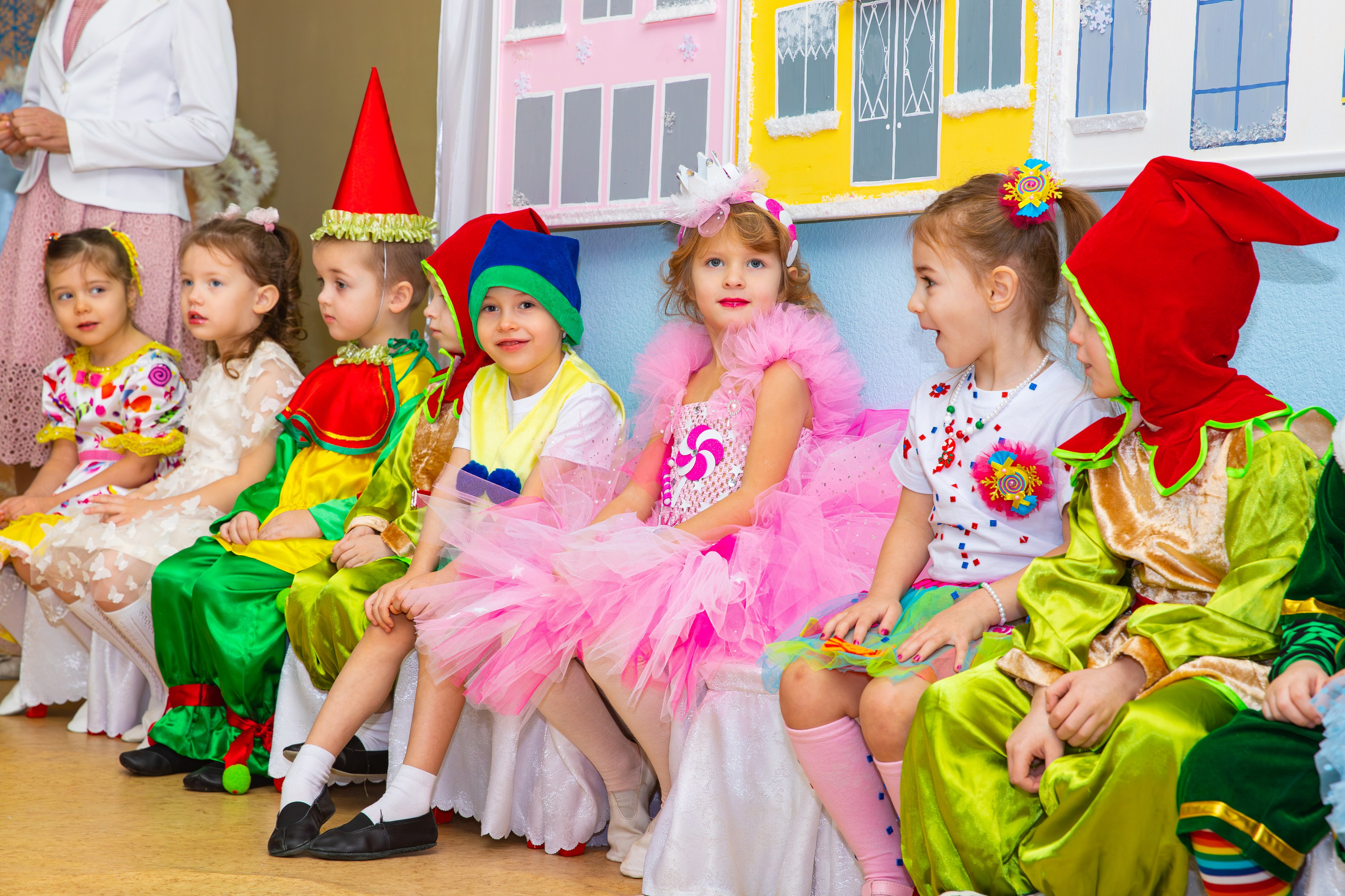 Новогодний утренник детский садик № 21. Фотограф Александр Поздняков  Новосибирск