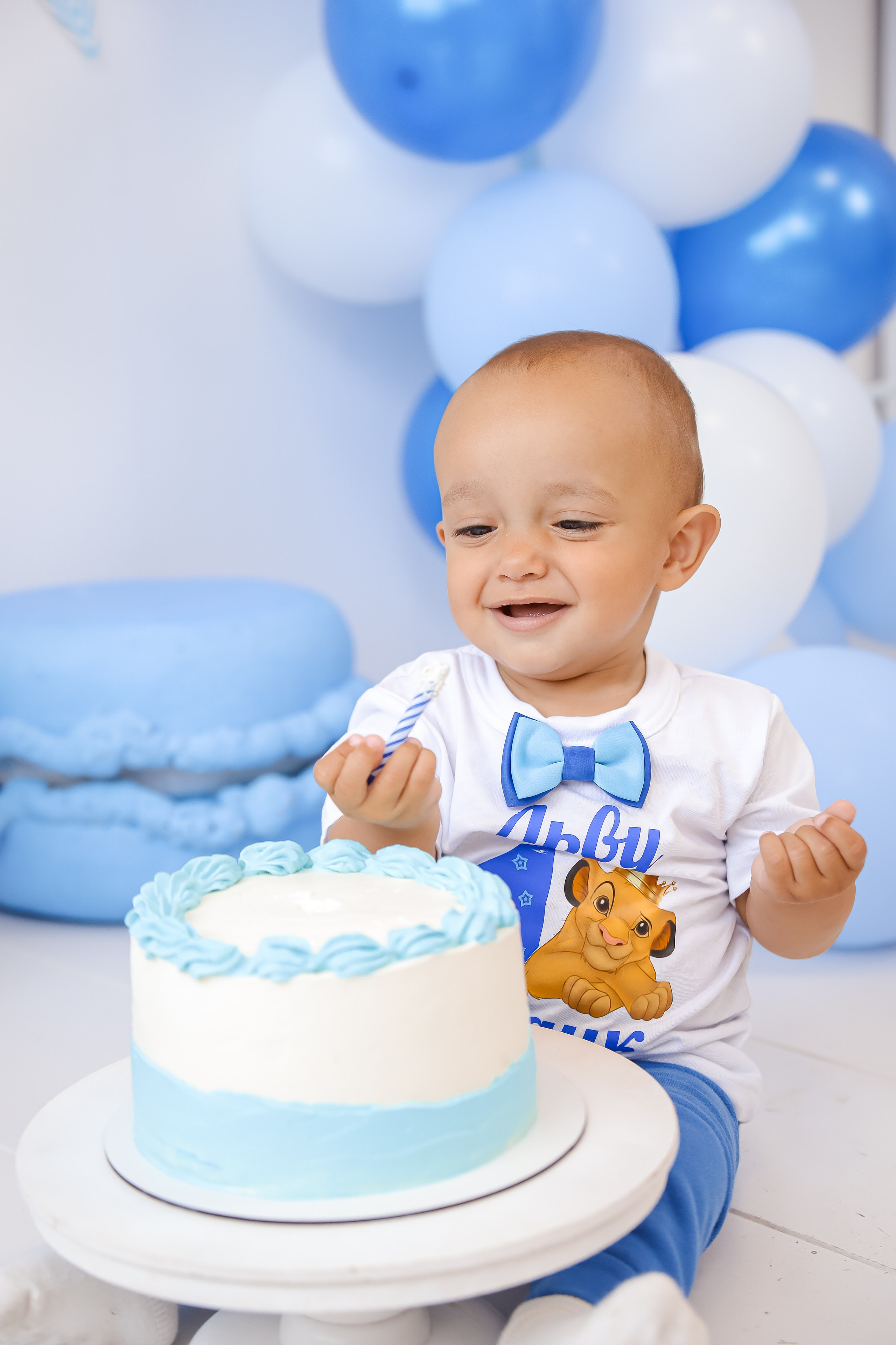 1й Годик Льва. Детский и Семейный фотограф в Санкт-Петербурге. Детская Фотостудия «FAMILY STORY»