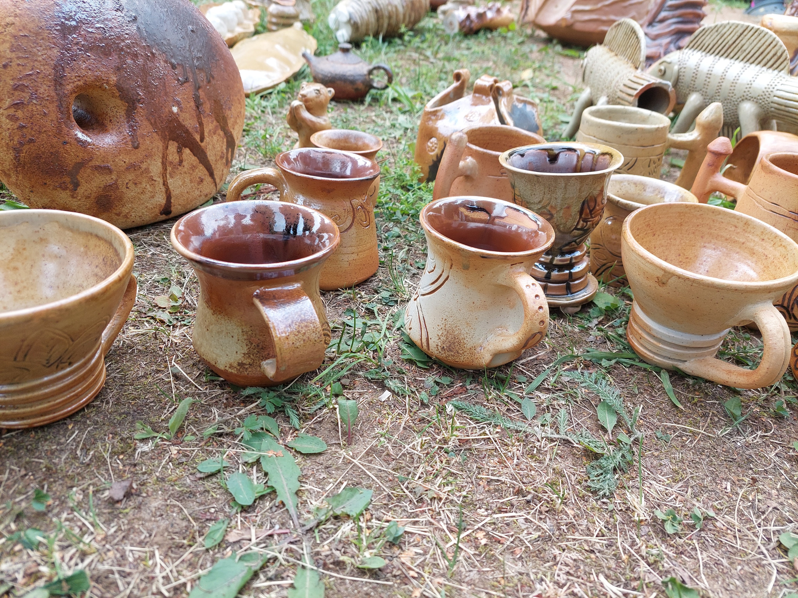 Дровяные обжиги. Мстинская Гончарня