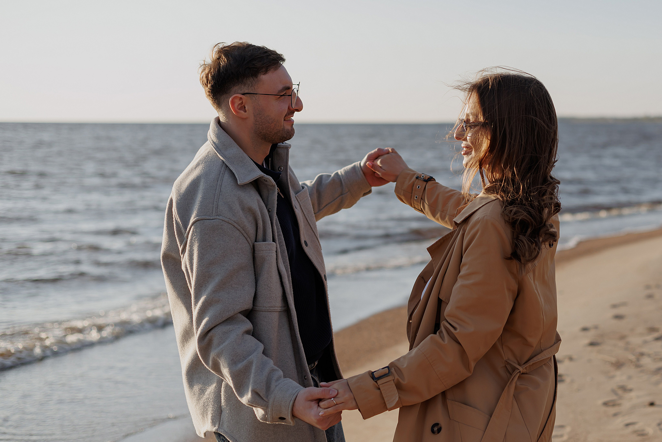 Ирина и Герман на Чудском. Свадебный фотограф в Пскове и Санкт-Петербурге | Анна Голикова