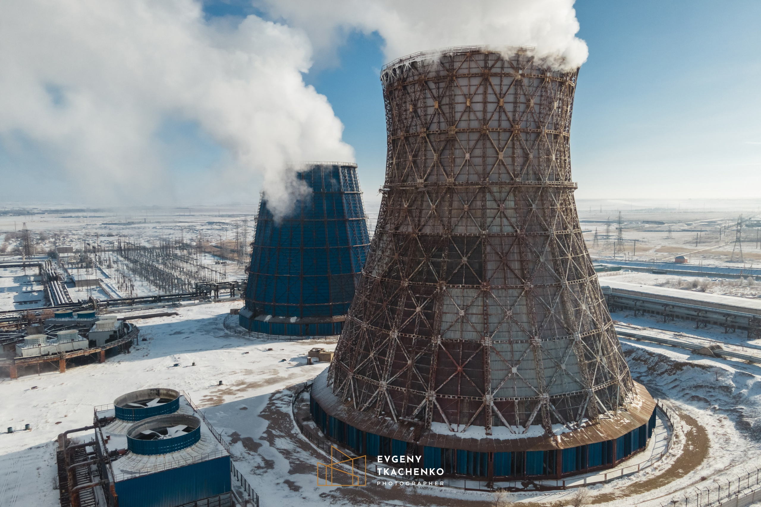 Карагандинская ТЭЦ-3. Архитектурный и интерьерный фотограф в Казахстане