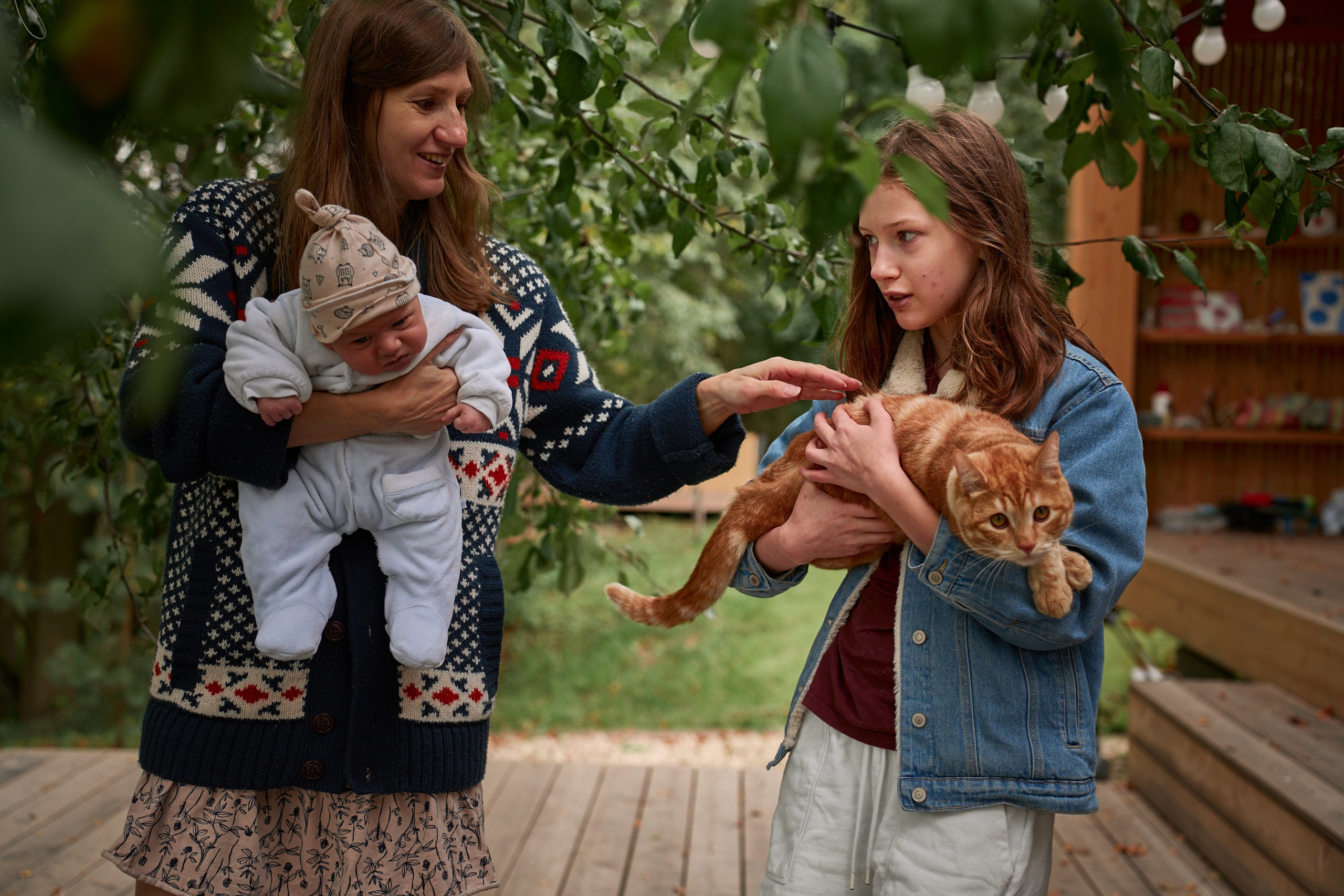 Четверо детей в доме. Фотограф Женя Пашкина