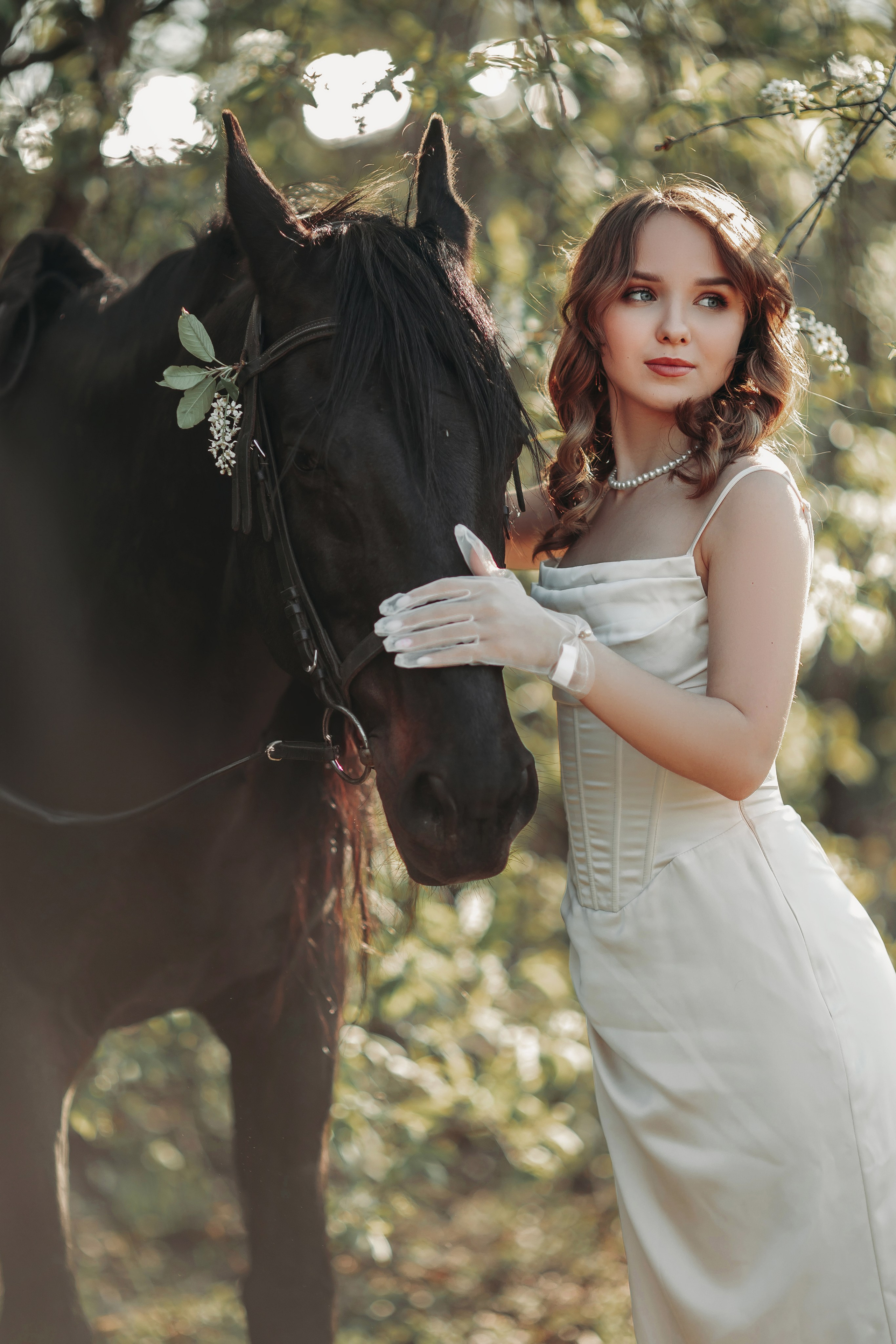 Дарья&Басмач. Анна Молчанова конный фотограф в Тюмени | фотосессии с лошадьми Тюмень