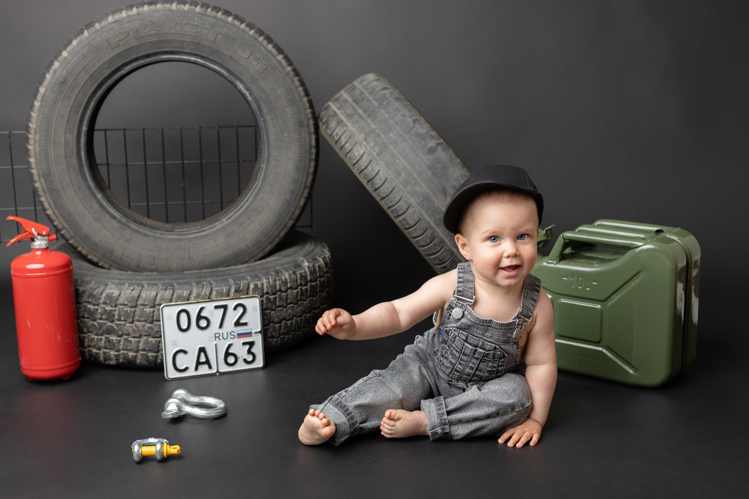 Фотопроект «Гараж». Фотограф новорожденных, детский фотограф в г. Оренбурге Екатерина Козлова