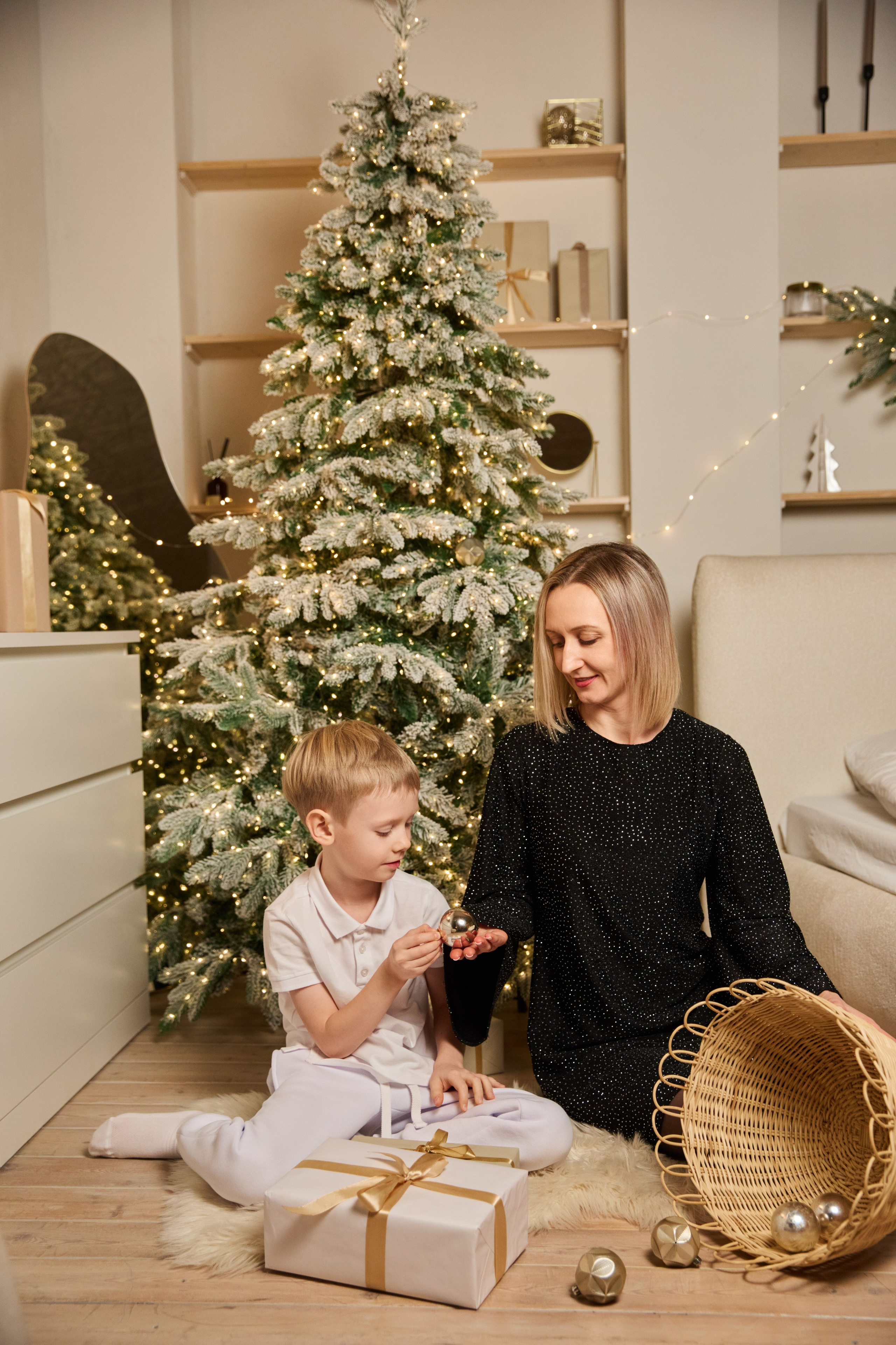 Новогодняя семейная