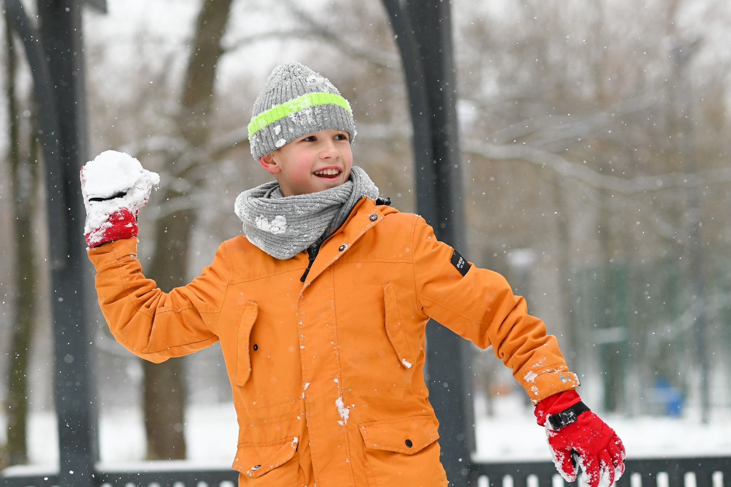 Зима. Портретный фотограф в Москве Полина Старцева