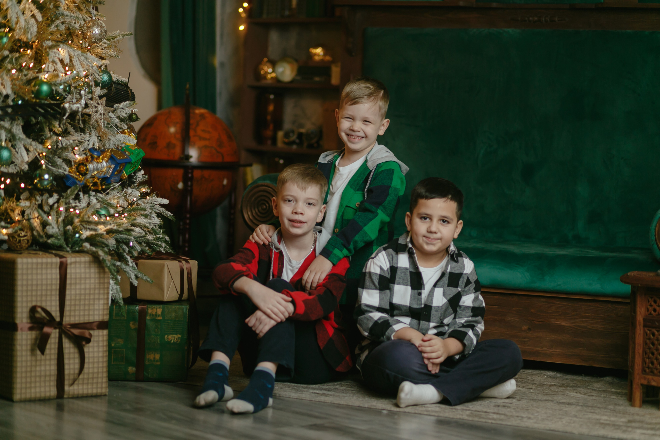 Семейная новогодняя фотосессия Петропавловск. Свадебный и Семейный фотограф в Петрпавловске