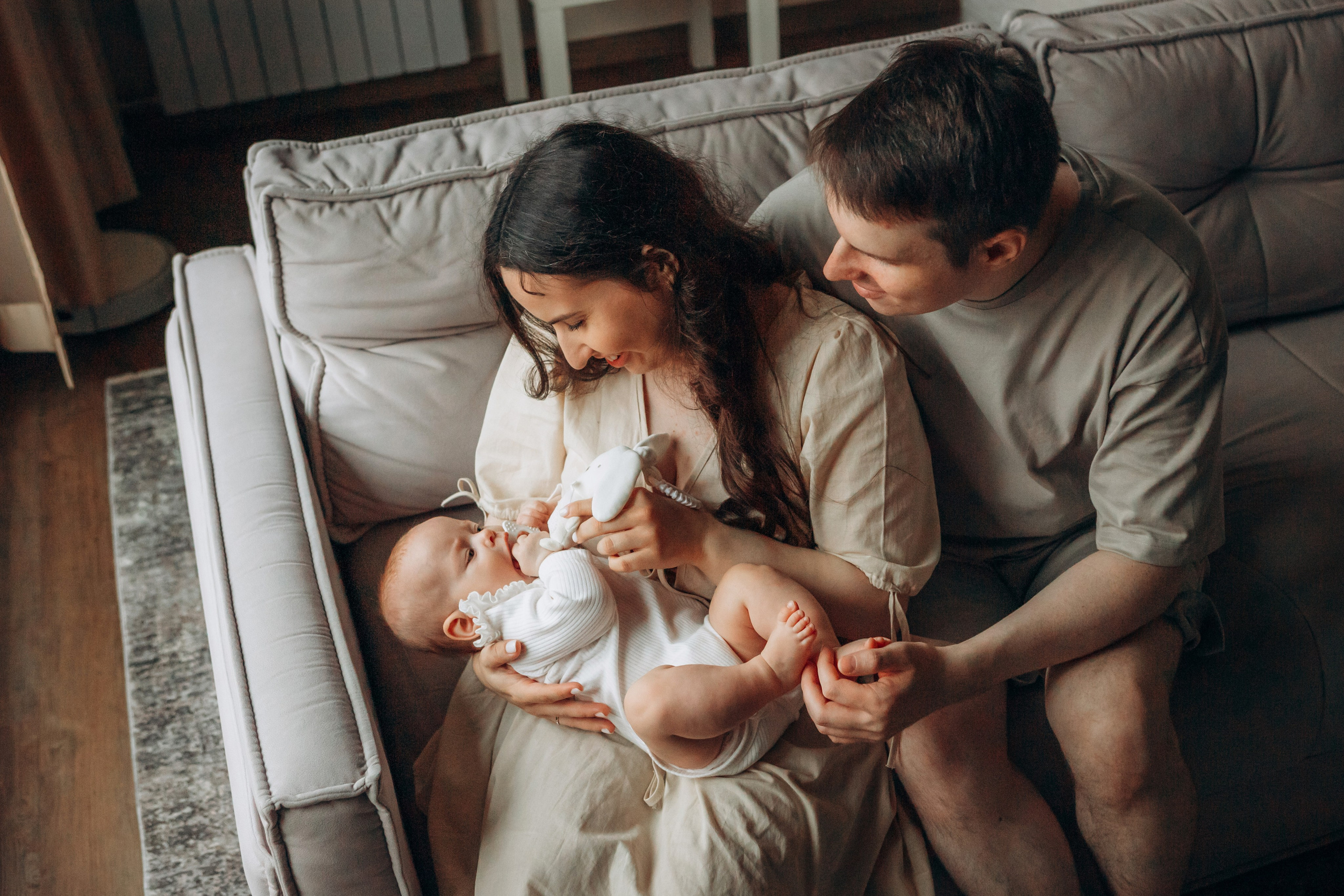 Катюше 6 месяцев. Семейный и детский фотограф в г. Новосибирске Макеева Анастасия