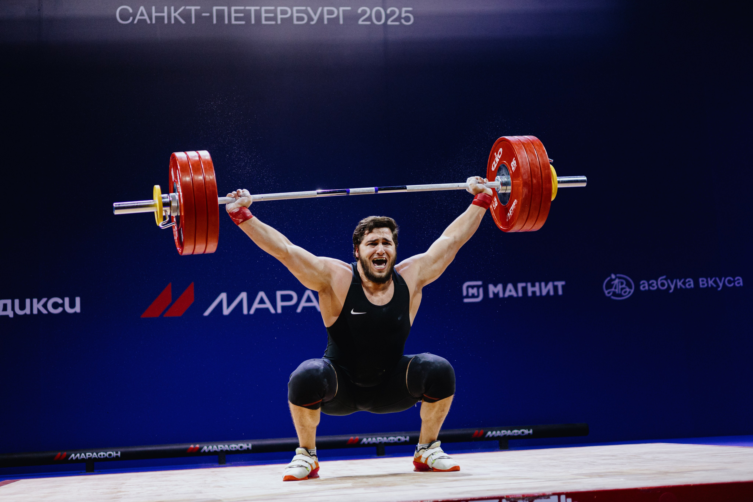 Чемпионат России по тяжелой атлетике 2025. Фотограф в Москве и Санкт-Петербурге Дарина