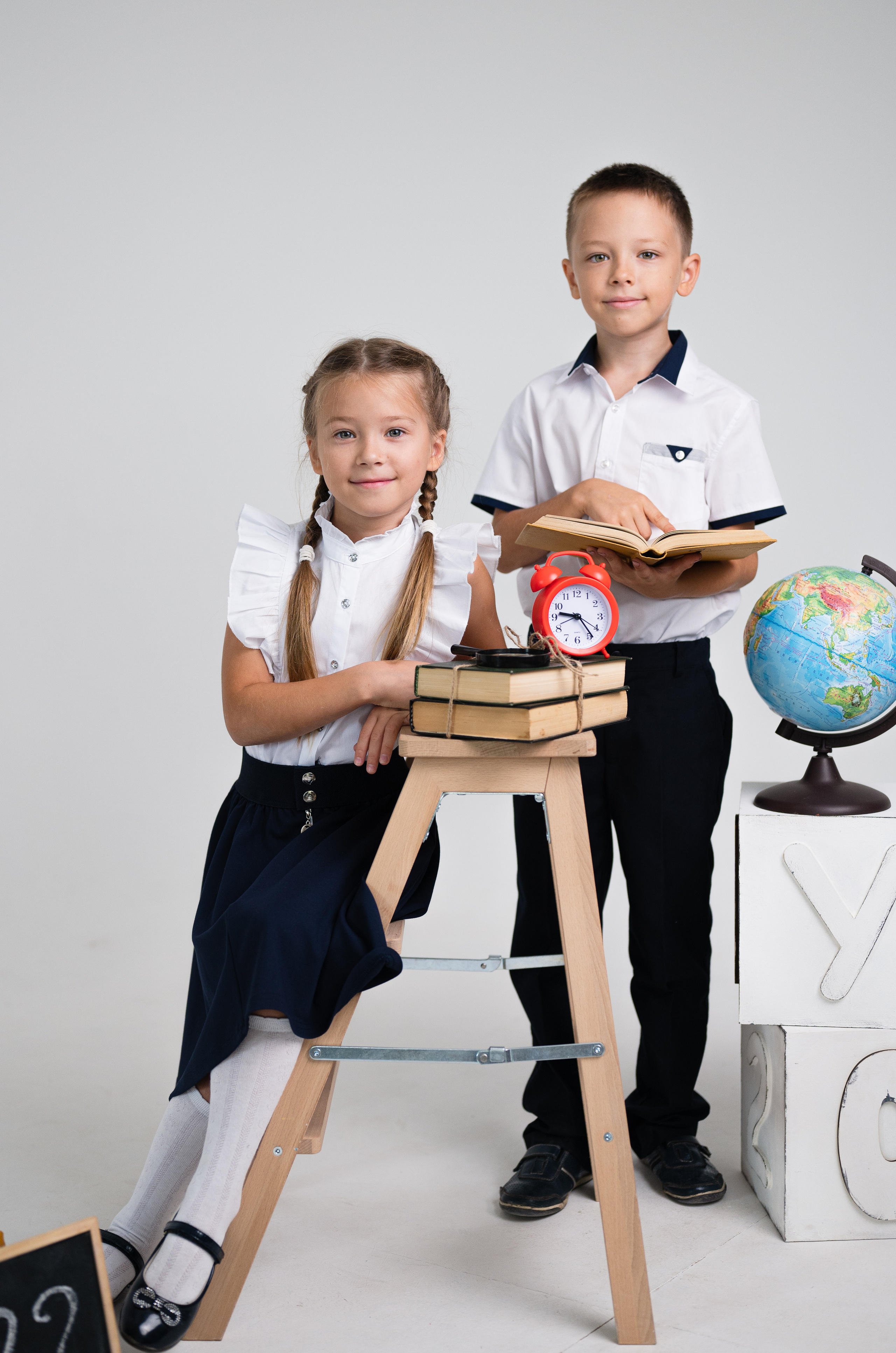 Школьная фотосессия. Семейный и детский фотограф в Новороссийске Лебедева Елена